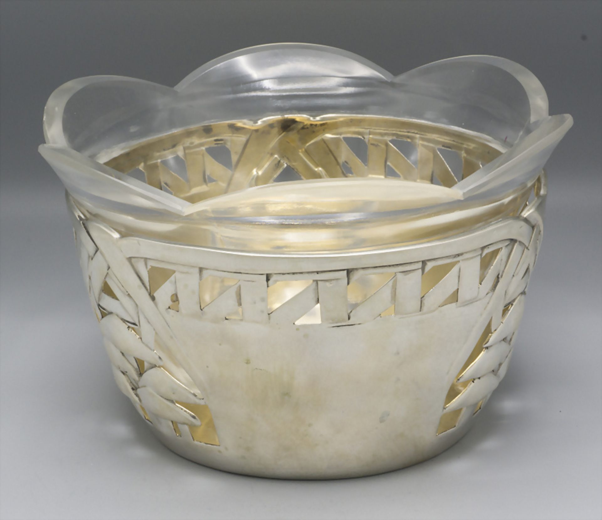 Art Déco Pilz-Schale / An Art Deco mushroom dish, Bruckmann & Söhne, Heilbronn, um 1920 - Image 2 of 4