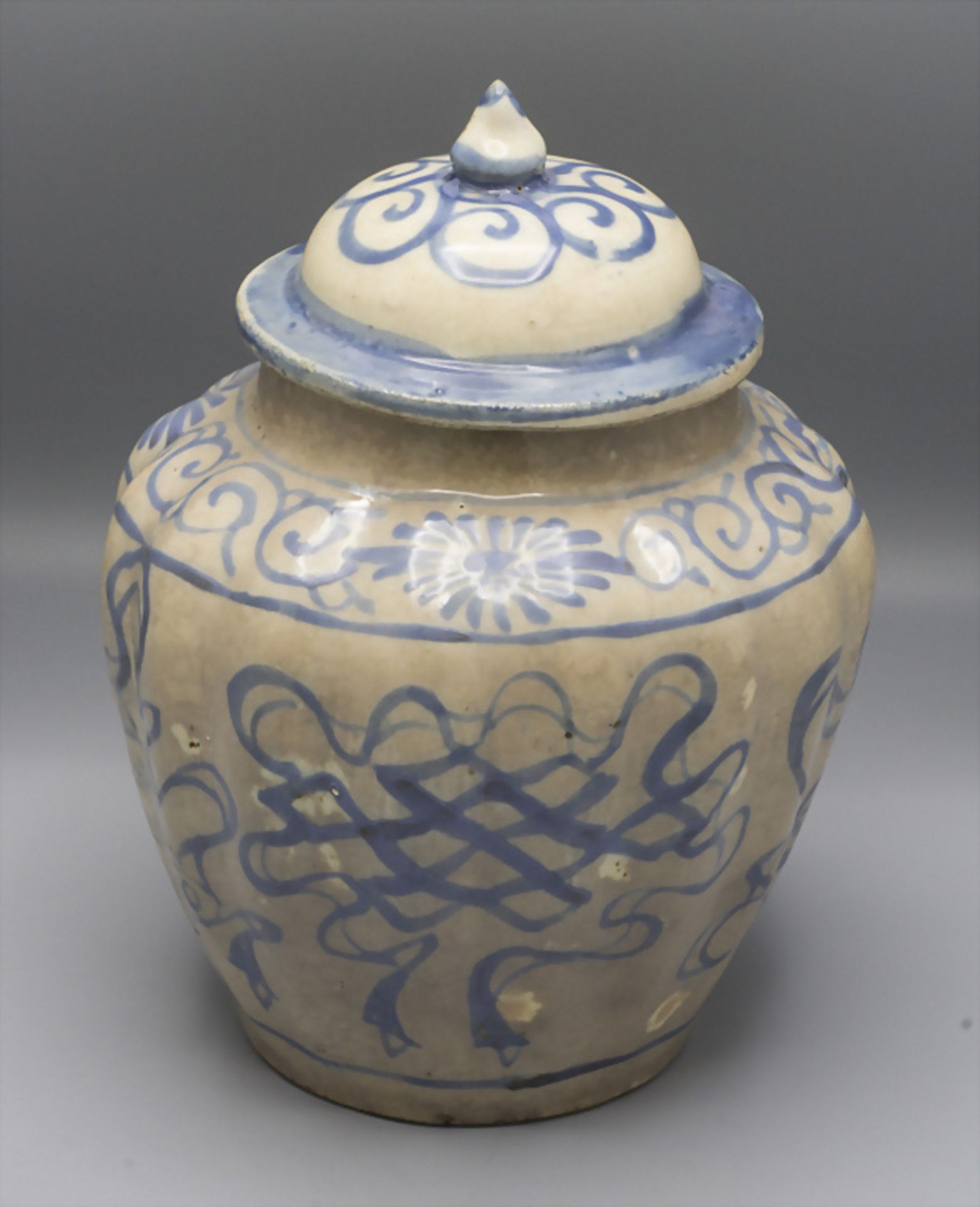 Vorratsbehälter / A ceramic storage jar, wohl China oder Tibet, 18. Jh - Bild 2 aus 6