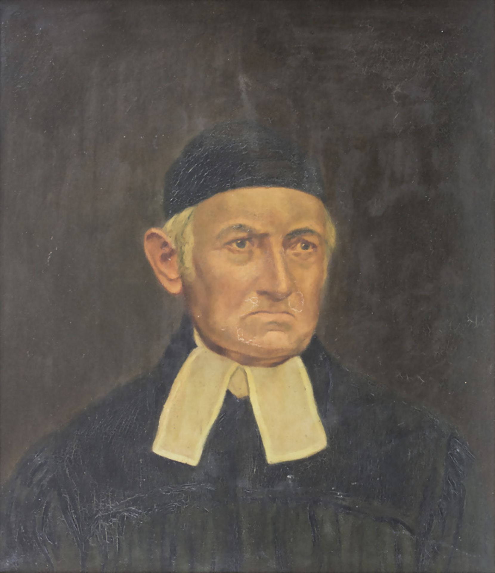 Nach einem Porträtisten des 19. Jh., 'Pfarrer Leo Vilmar (1815-1898)' / 'Pastor Leo Vilmar ...