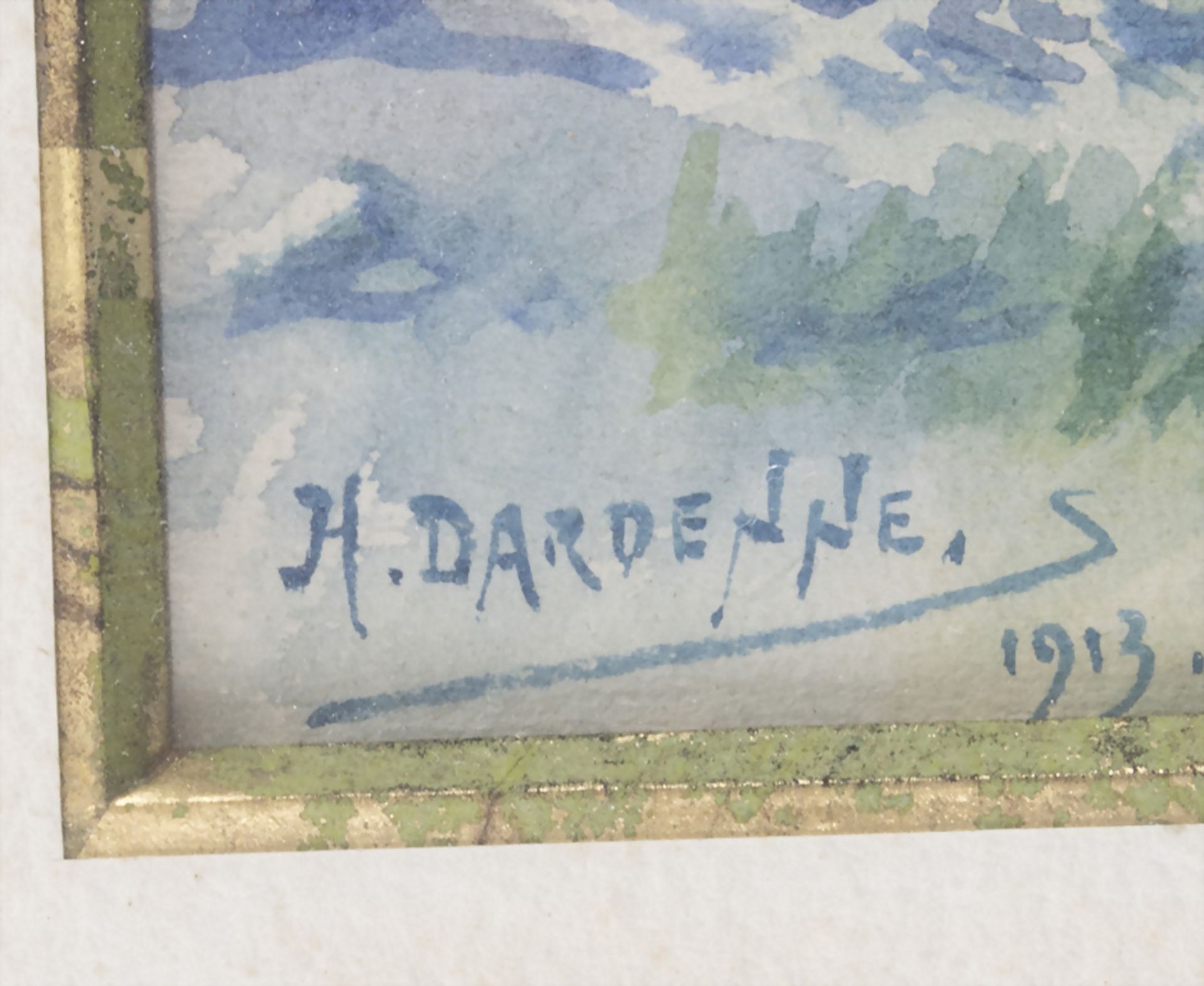 H. Dardenne (19./20. Jh.), 'Les Sept Laux' bei Grenoble, Frankreich, 1913 - Bild 3 aus 5