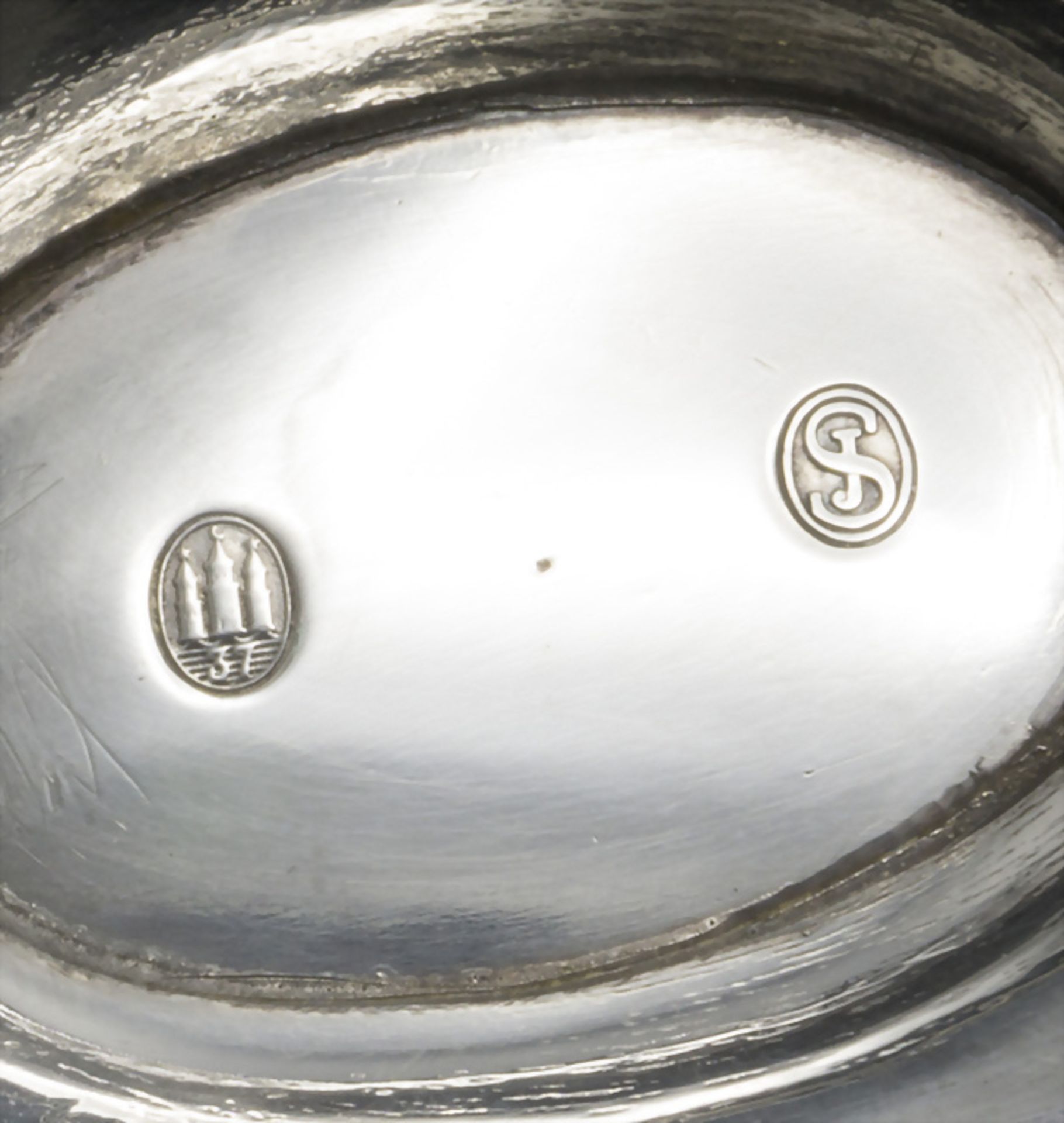 Art Déco Sahnegießer / An Art Deco silver creamer, Kopenhagen / København, 1937 - Image 5 of 5