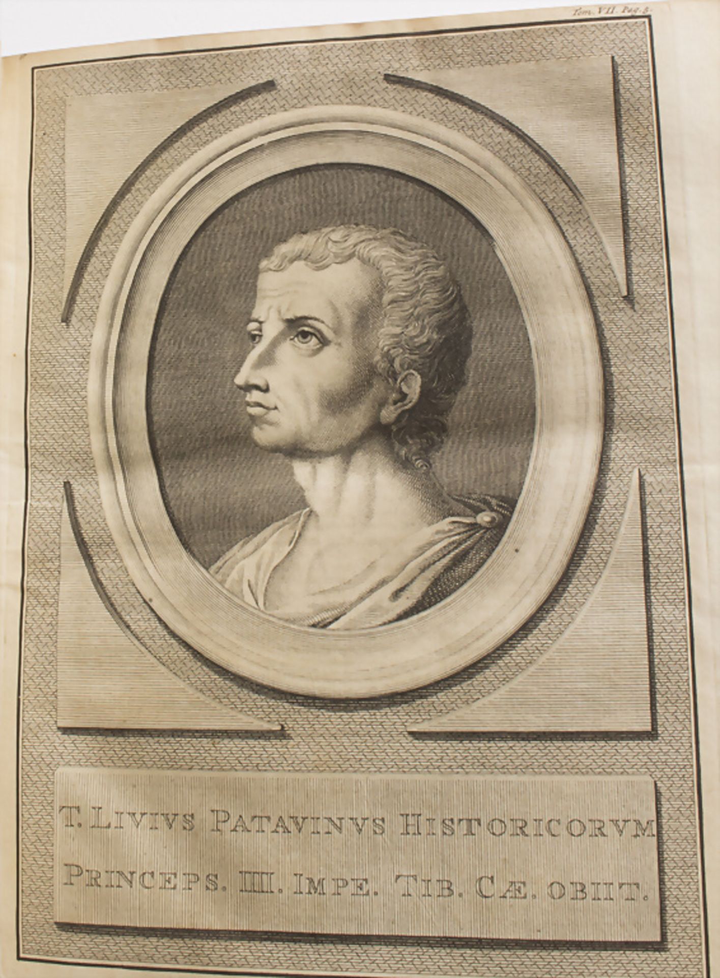 Titus livius Patavinus: Historiarum Ab Urbe Condita, 1746 - Bild 4 aus 4