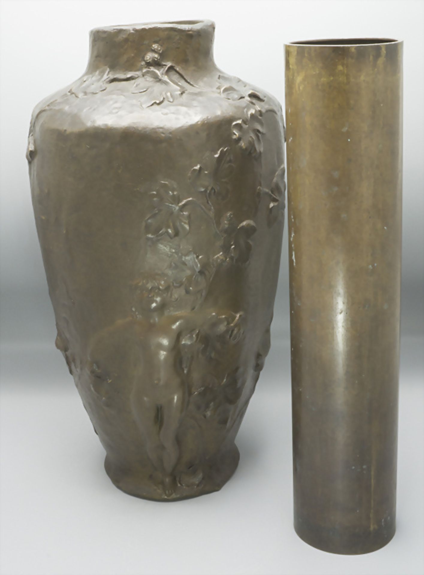 Bronze Vase, Paul MOREAU-VAUTHIER (1871-1936), Paris - Bild 4 aus 5