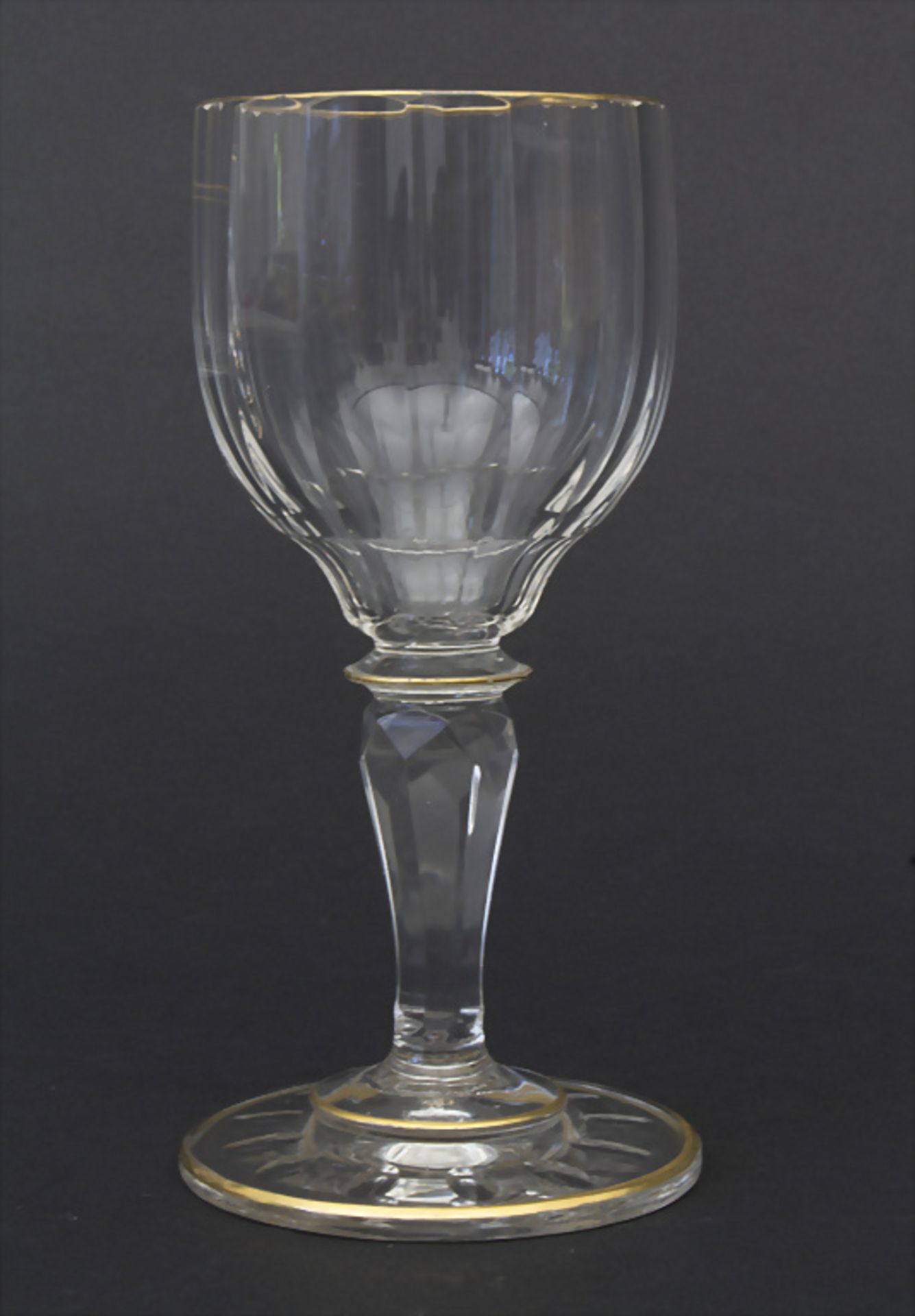 3 Sherrygläser / 3 sherry glasses, J. & L. Lobmeyr, Wien, um 1880 - Bild 2 aus 4