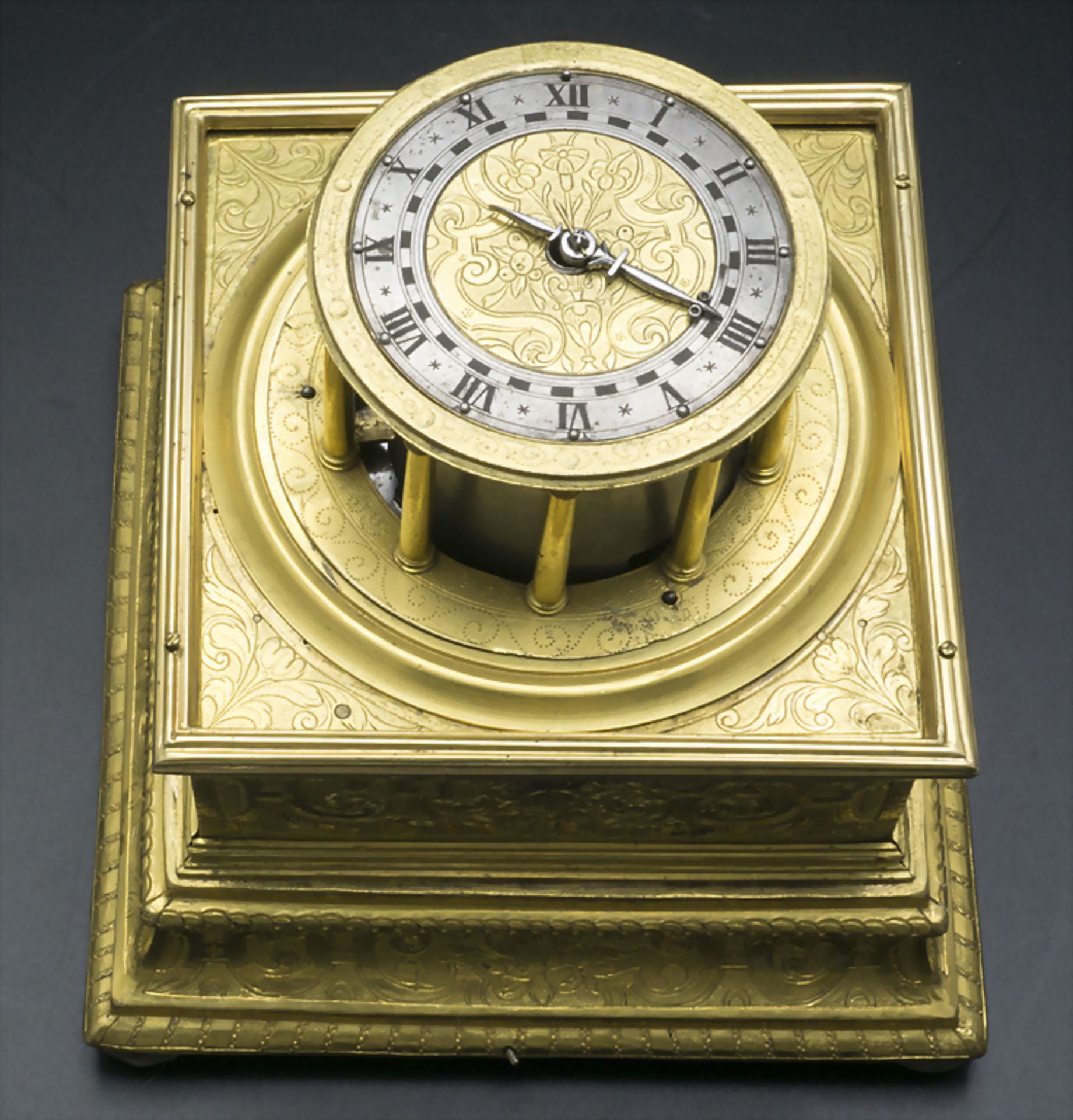 Tischuhr / A table clock, süddeutsch, um 1620 - Image 4 of 15