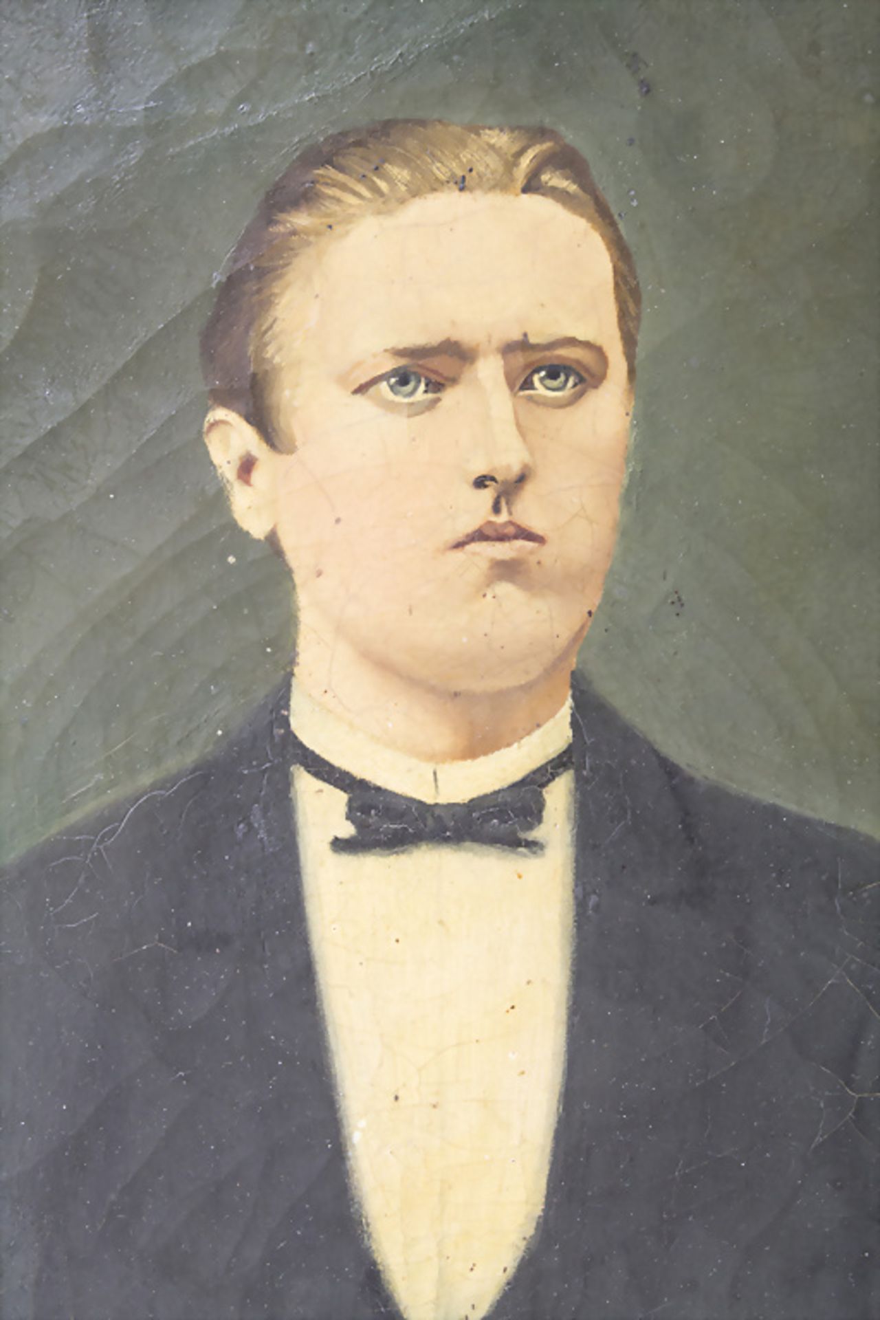 K. George, 'Porträt eines Bräutigams' / 'Portrait of a groom', Bergen, 1890 - Image 2 of 6