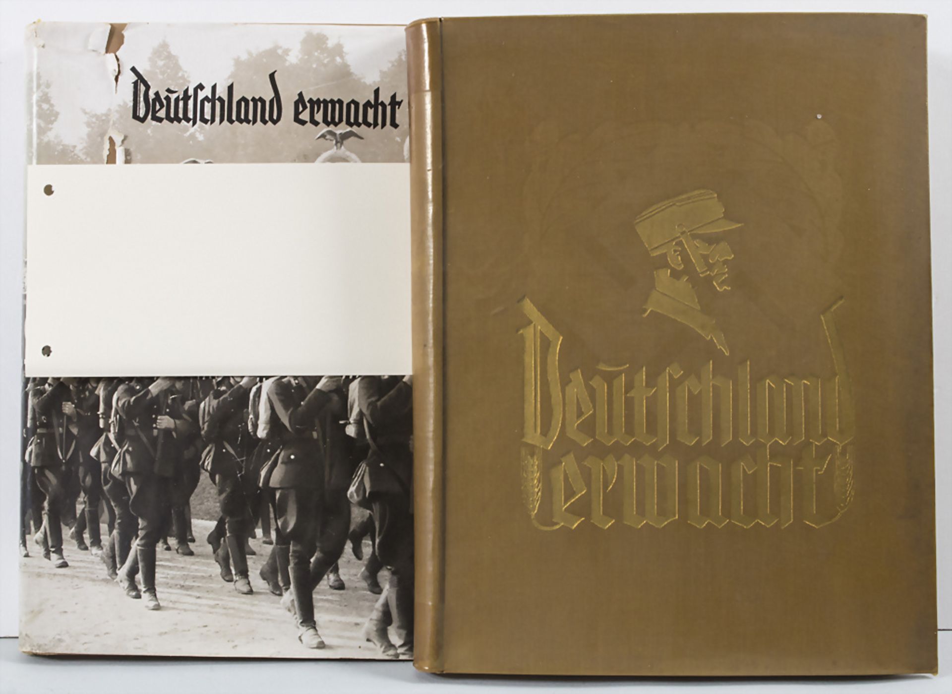 2 Zigarettenbilderalben 'Deutschland erwacht - Werden, Kampf und Sieg der NSDAP' / 2 ...