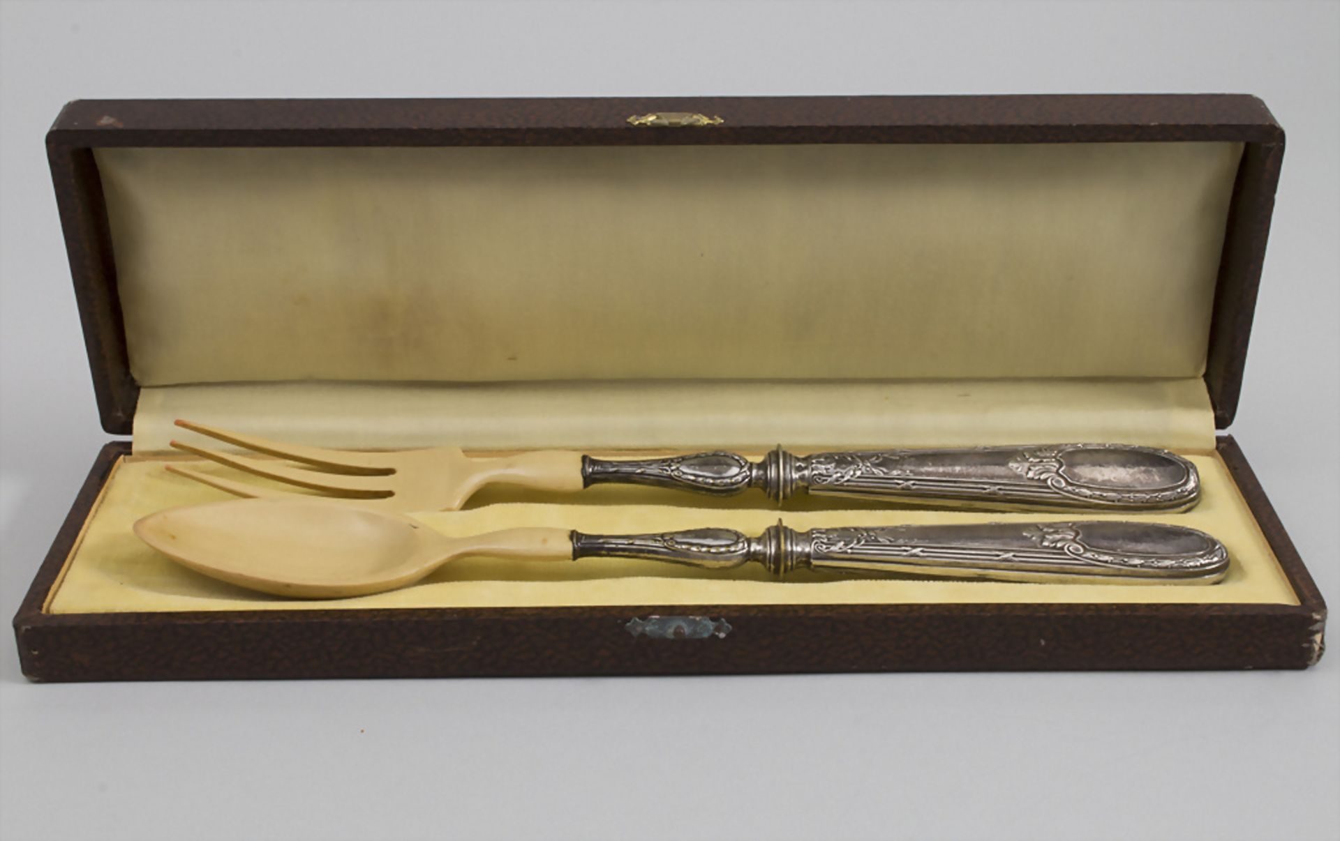 Salatbesteck / Silver salad servers, Paris, Ende 19. Jh. - Image 5 of 6