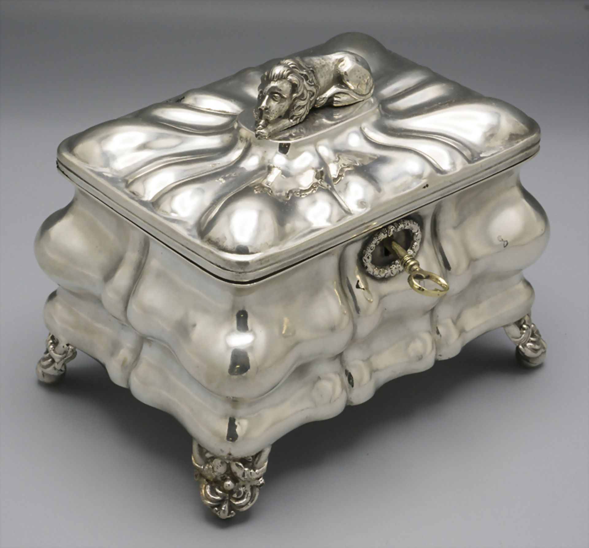 Biedermeier Zuckerdose / A silver Biedermeier sugar bowl, Peter Schima, Wien, um 1847 - Image 2 of 7