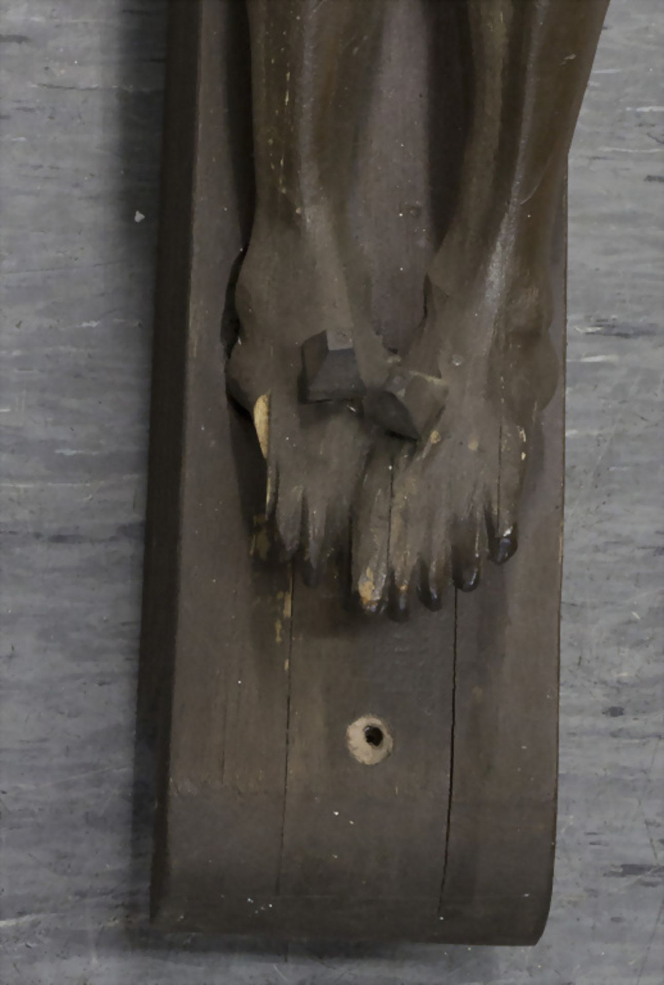 Kruzifix / A crucifix, deutsch, 1. Hälfte 20. Jh. - Image 6 of 6