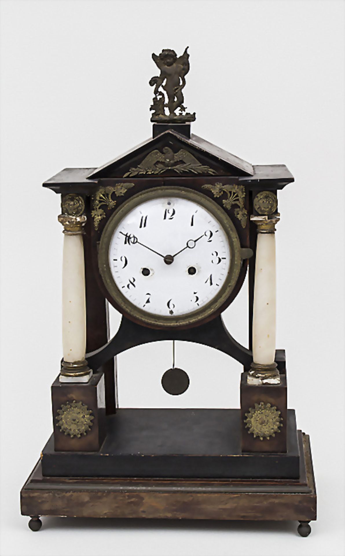 Empire-Portaluhr / A clock, um 1810