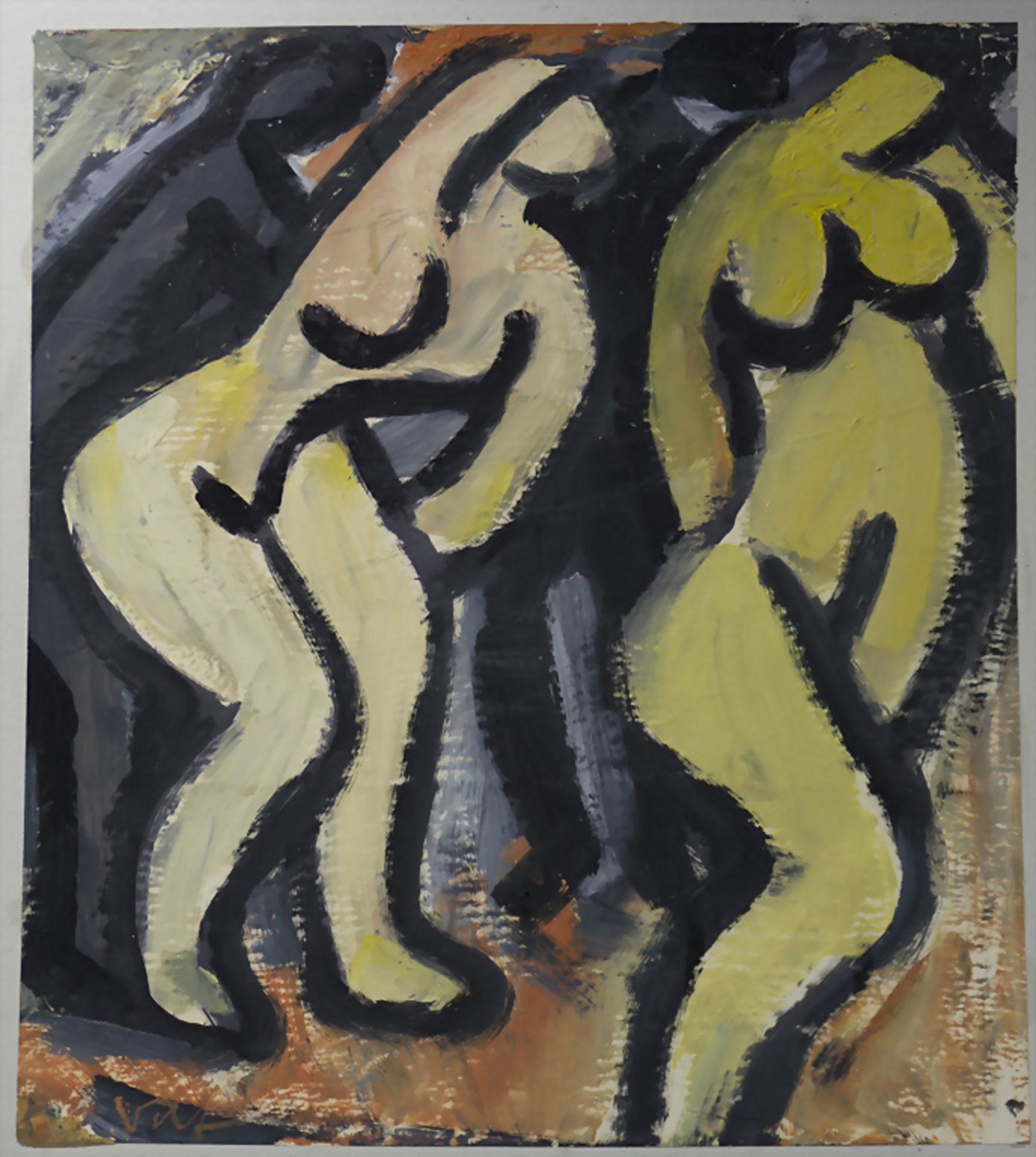 Miklos Németh (1934-2012), 'Abstrakte Frauenakte' / 'Abstract female nudes'