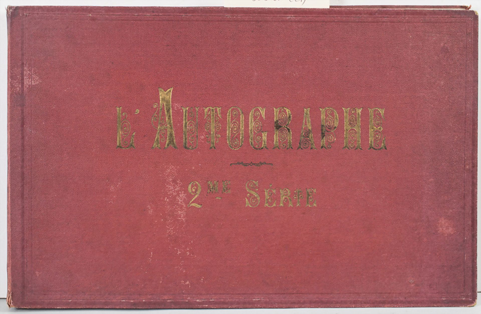 Alphonse Karr: 'L'autographe événements de 1870-1871, deuxieme série', Paris 1872