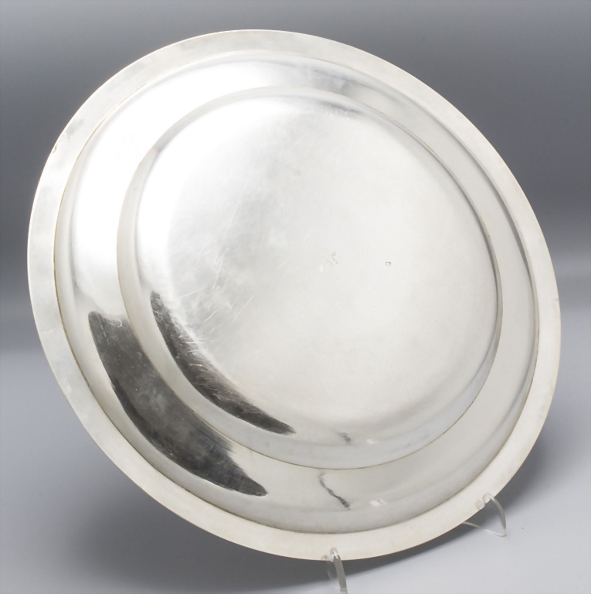 12 Silberteller / 12 assiettes en argent massif / A set of 12 silver plates, Odiot, Paris, um 1870 - Image 23 of 29