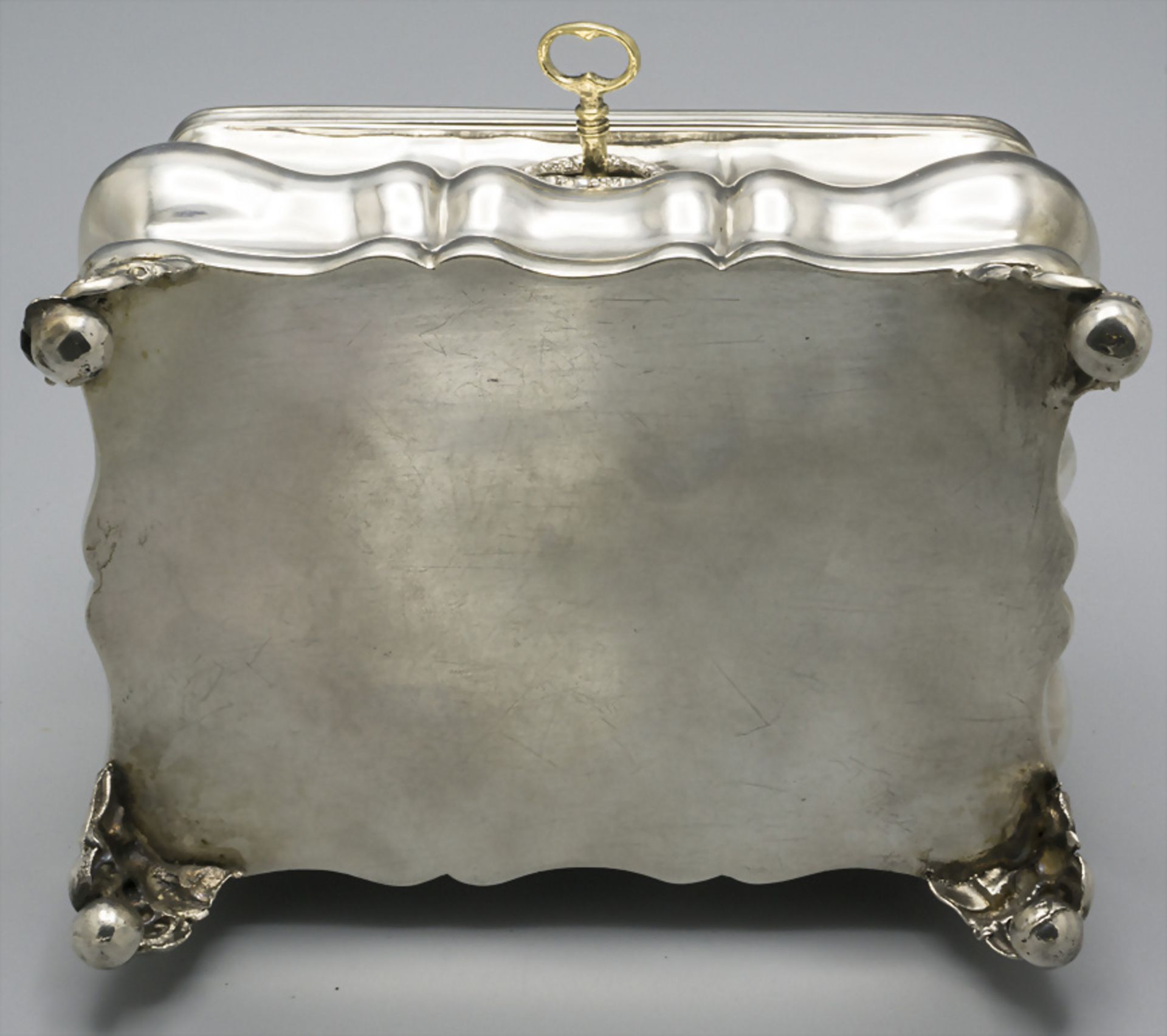 Biedermeier Zuckerdose / A silver Biedermeier sugar bowl, Peter Schima, Wien, um 1847 - Image 5 of 7