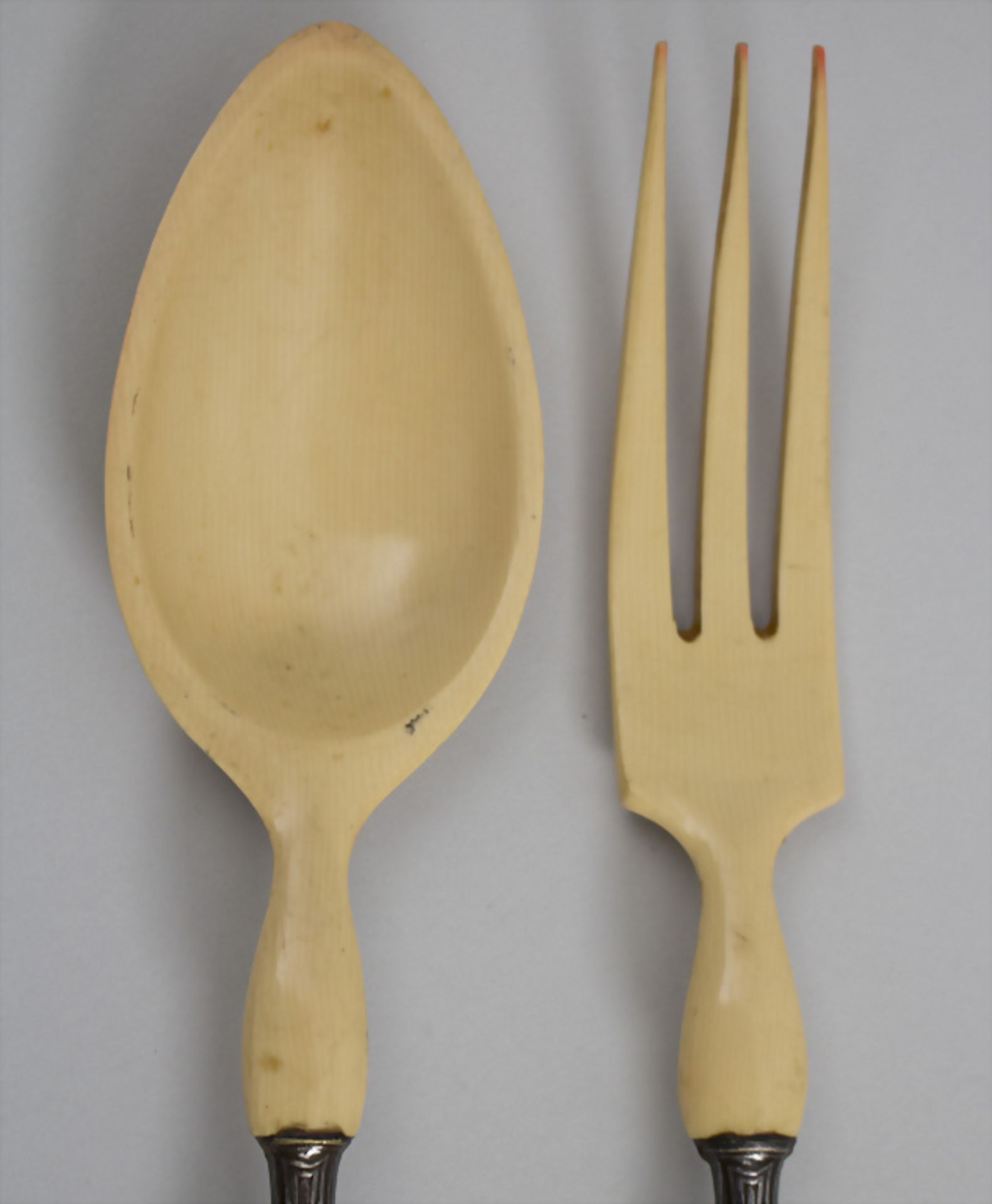 Salatbesteck / Silver salad servers, Paris, Ende 19. Jh. - Image 3 of 6