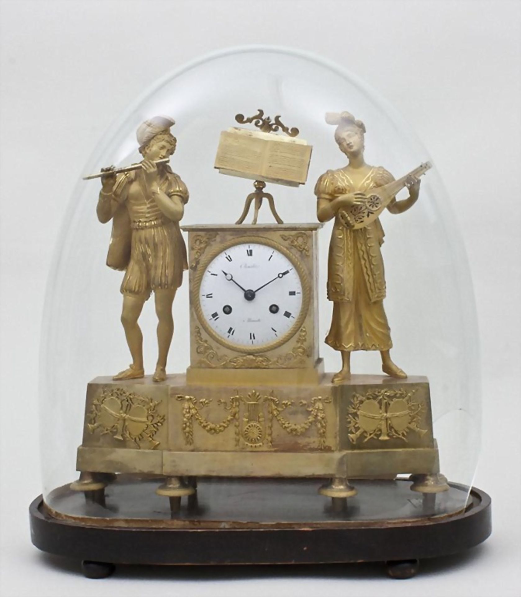 Pendule, Époque Restauration, Frankreich, um 1820 - Image 4 of 8