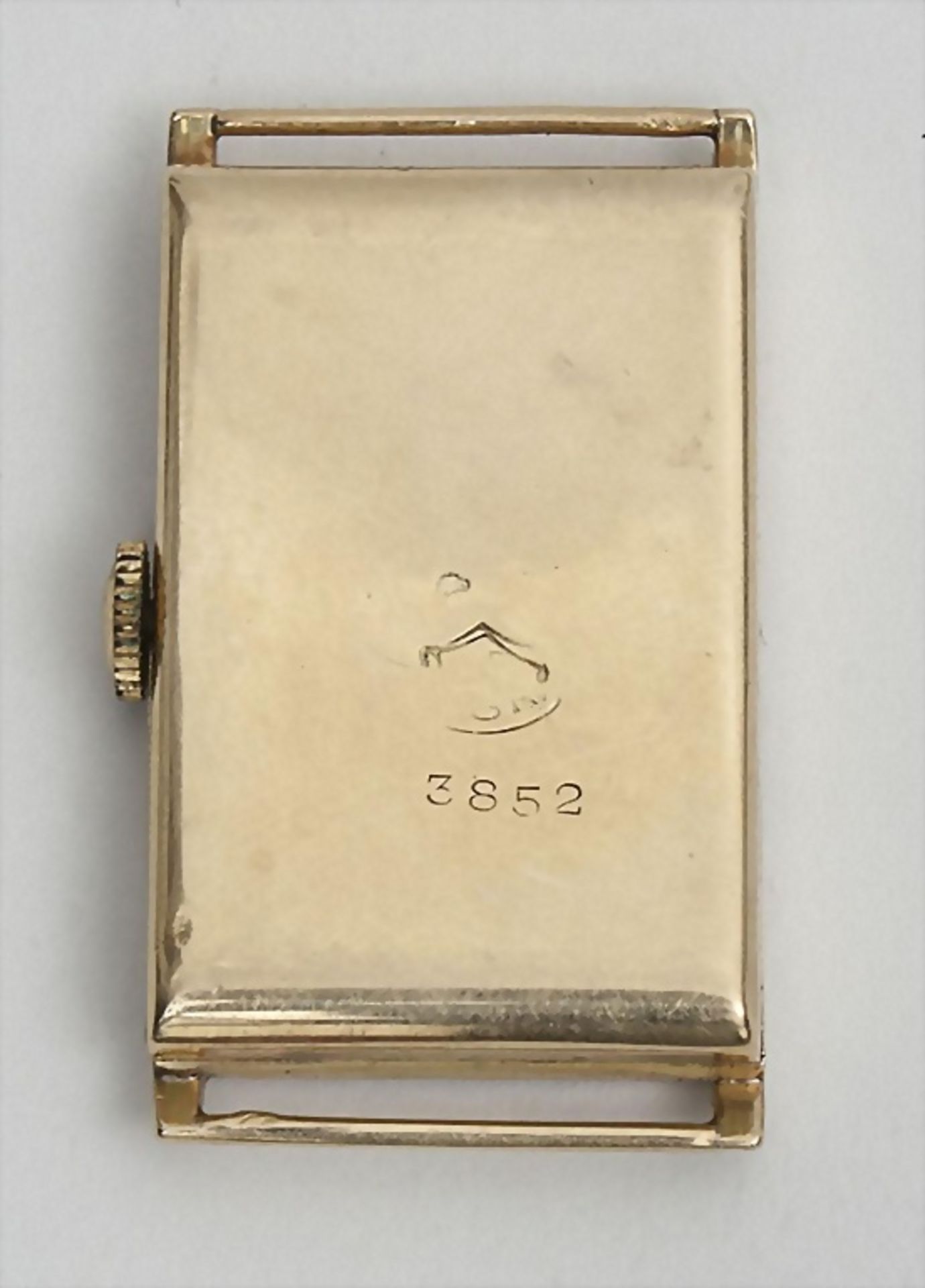 Art Decó Herrenarmbanduhr, Wrist Watch, Swiss, ca. 1925 - Image 2 of 3