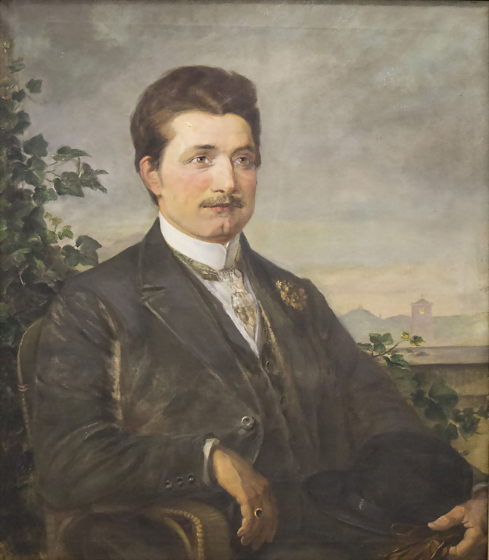 Künstler des 19. Jh. 'Porträt eines pfälzischen Herren, Josef von ?' / 'Portrait of a ...