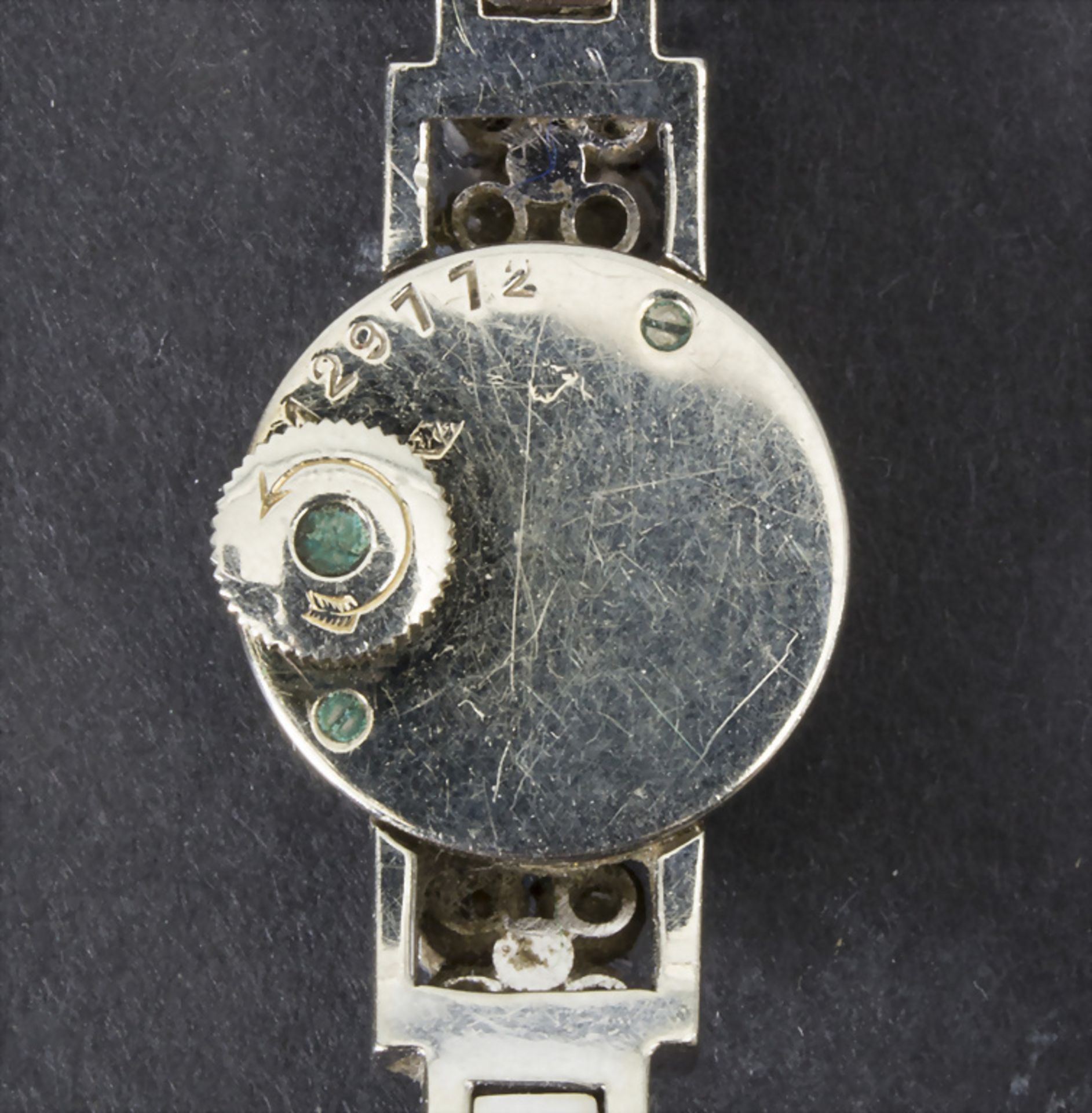 DAU / A gold ladies wristwatch with diamonds, Jaeger-Le Coultre, Swiss, um 1960 - Image 2 of 5