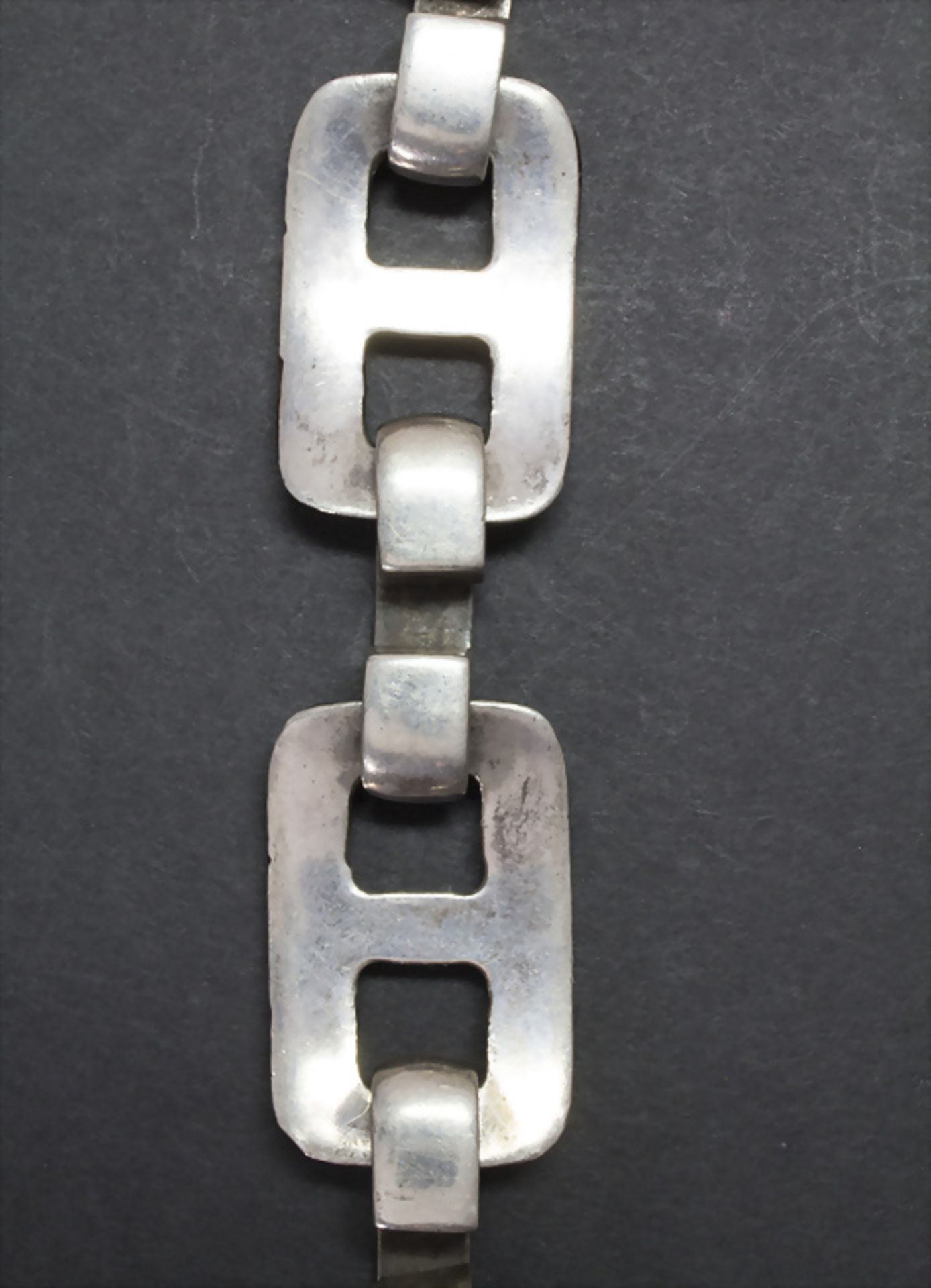 Designer Armband in Silber / A designer silver bracelet - Image 3 of 3