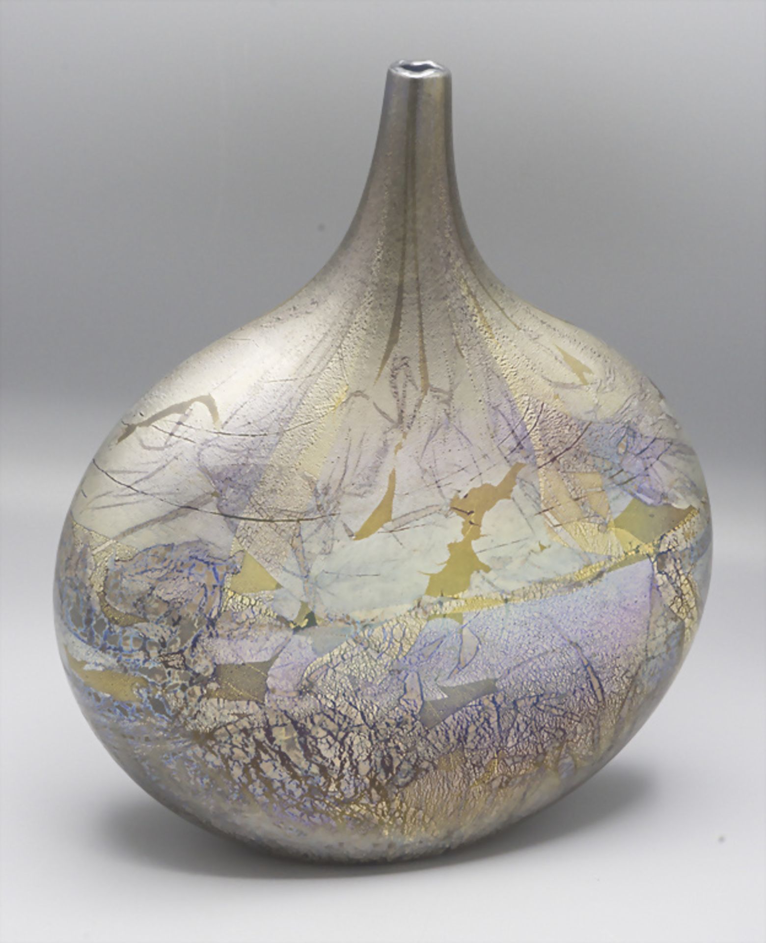 Glasziervase / A glass vase, wohl AVEM (Arte Vetraria Muranese), Murano, 80/90er Jahre