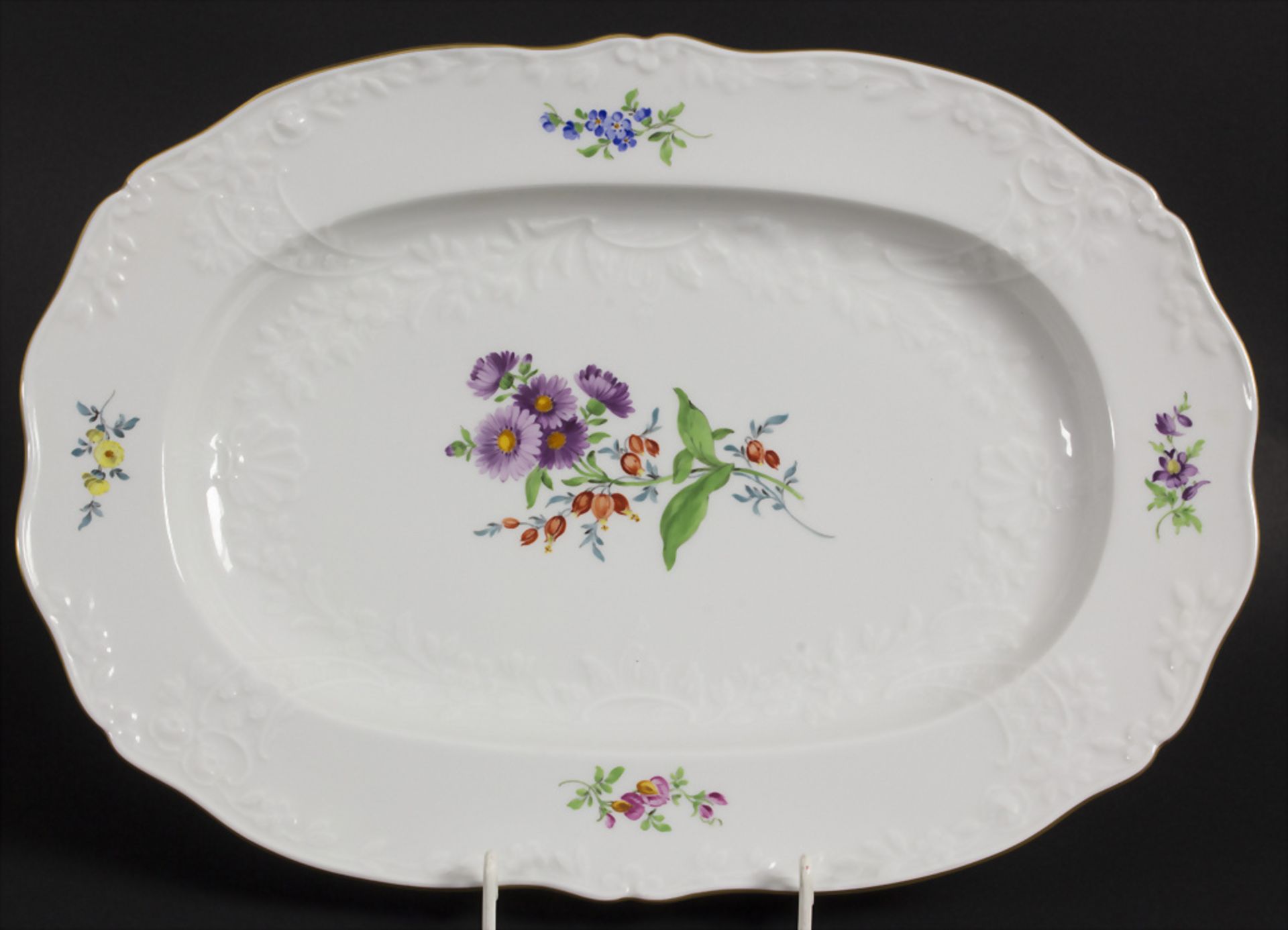 Servierplatte 'Marseille' / A serving plate 'Marseille', Meissen, 20. Jh.