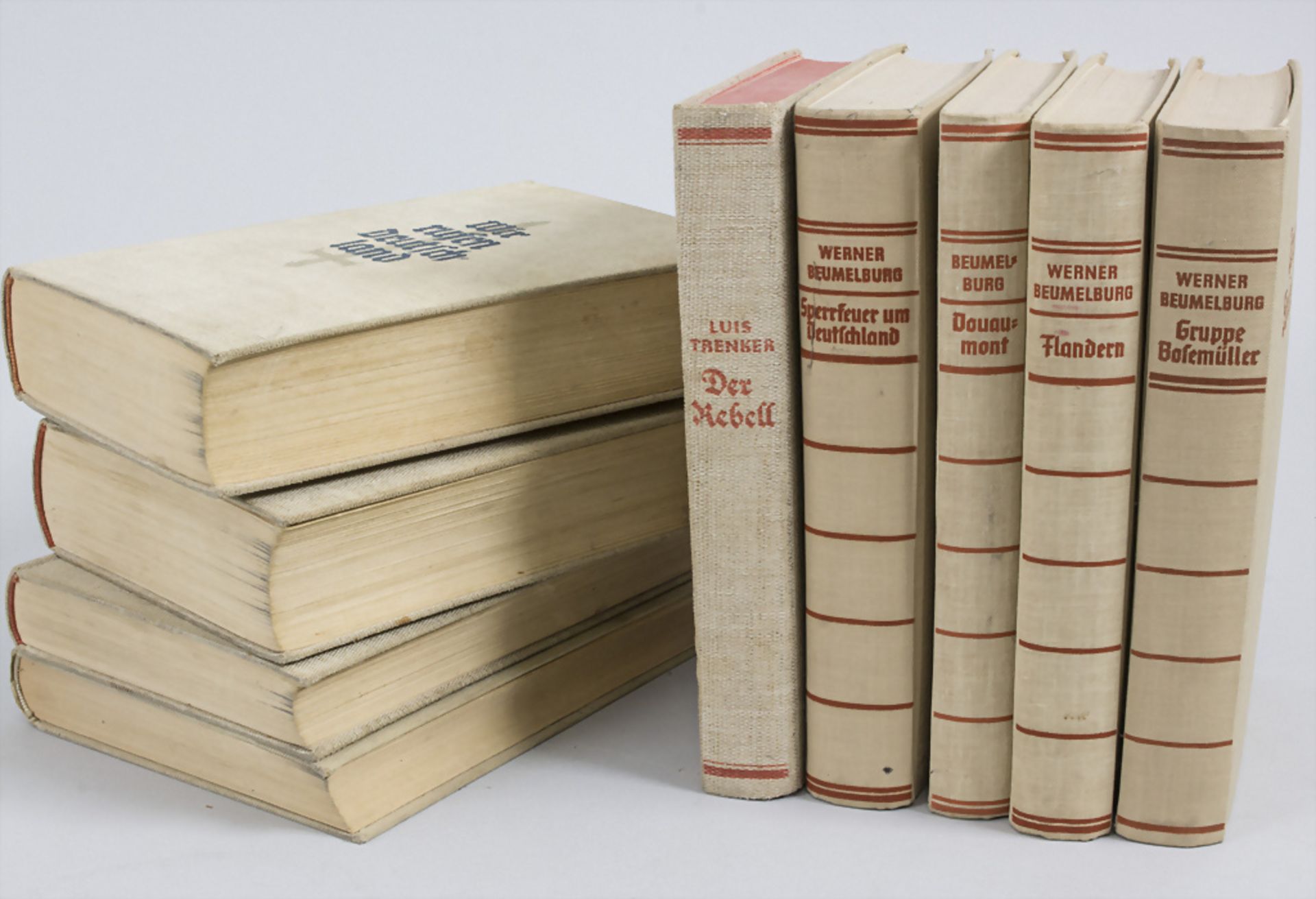 Konvolut: Romane und Hausbuch / Novels and a housebook, 3. Reich, ab 1930