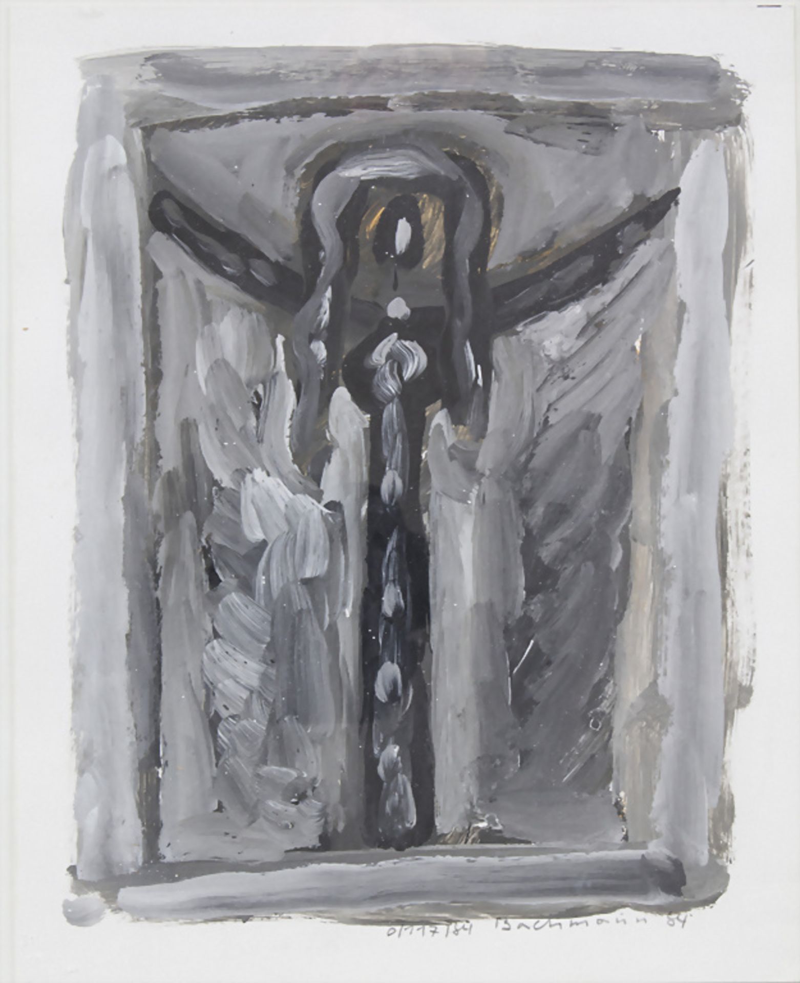 Hermann Bachmann (1922-1995), 'Kreuzigung' / 'Crucification', 1984