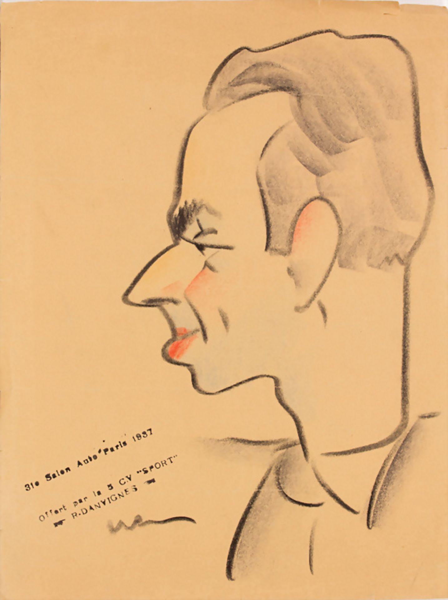 Künstler der 1930er Jahre, 'Herrenporträt' / 'A portrait of a man'