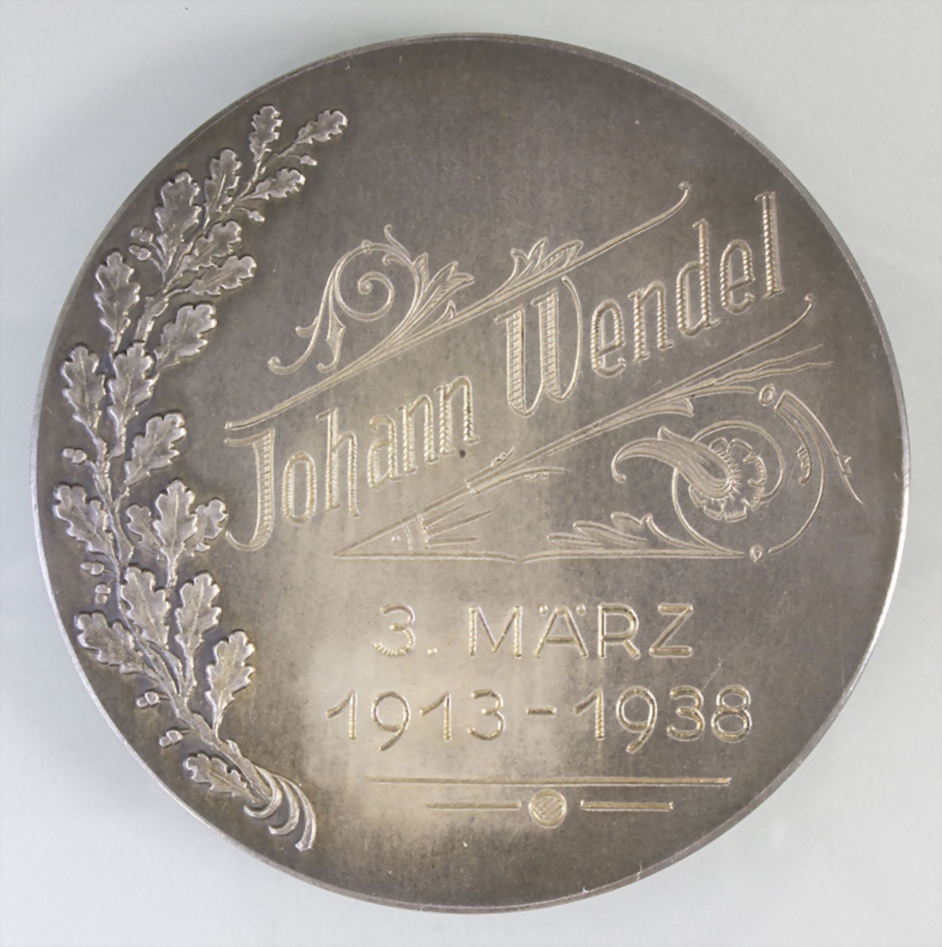 Medaille 'Mannheimer Versicherung', 1938