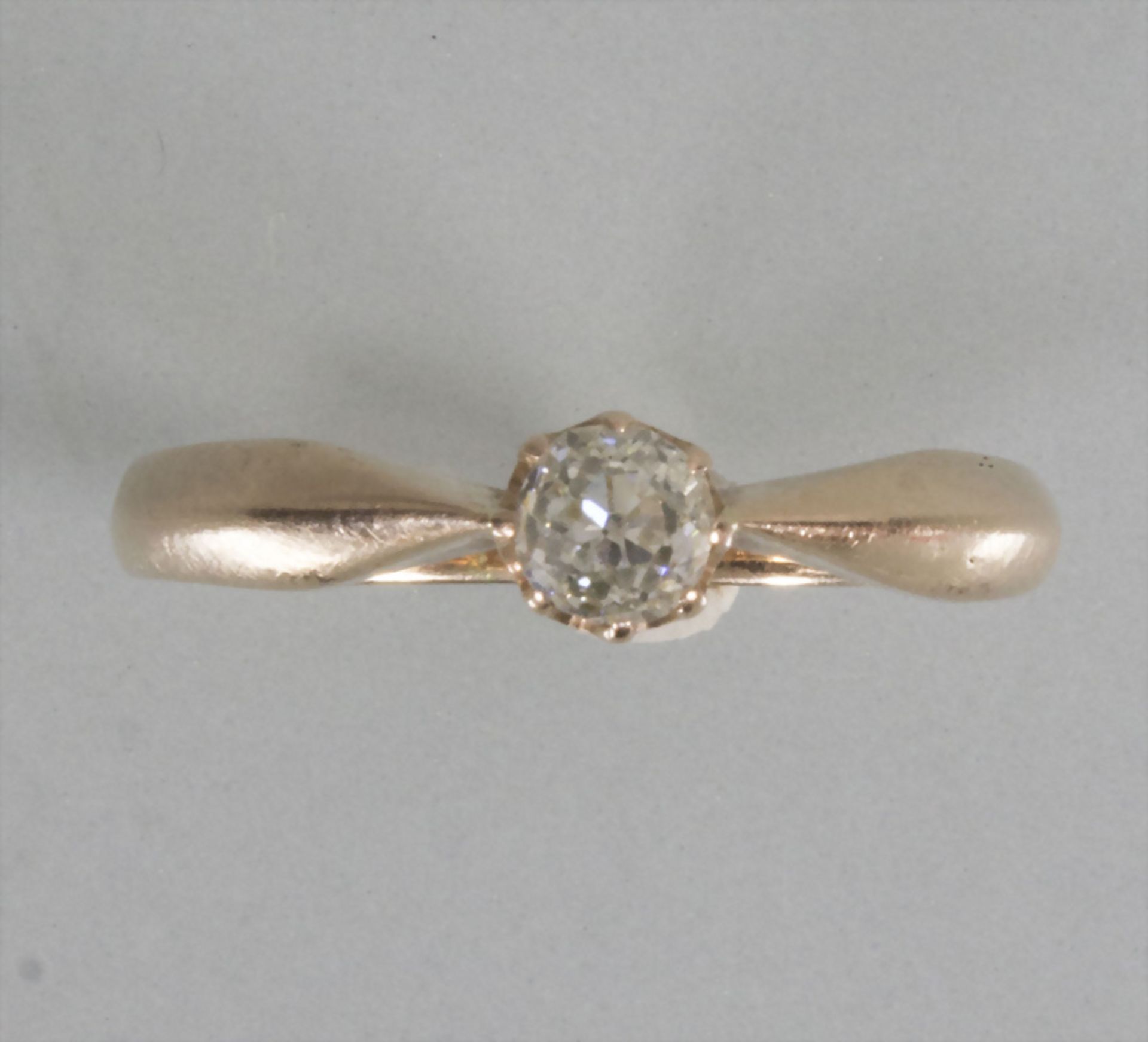 Damenring mit Diamant / A 14k ladies gold ring with diamond