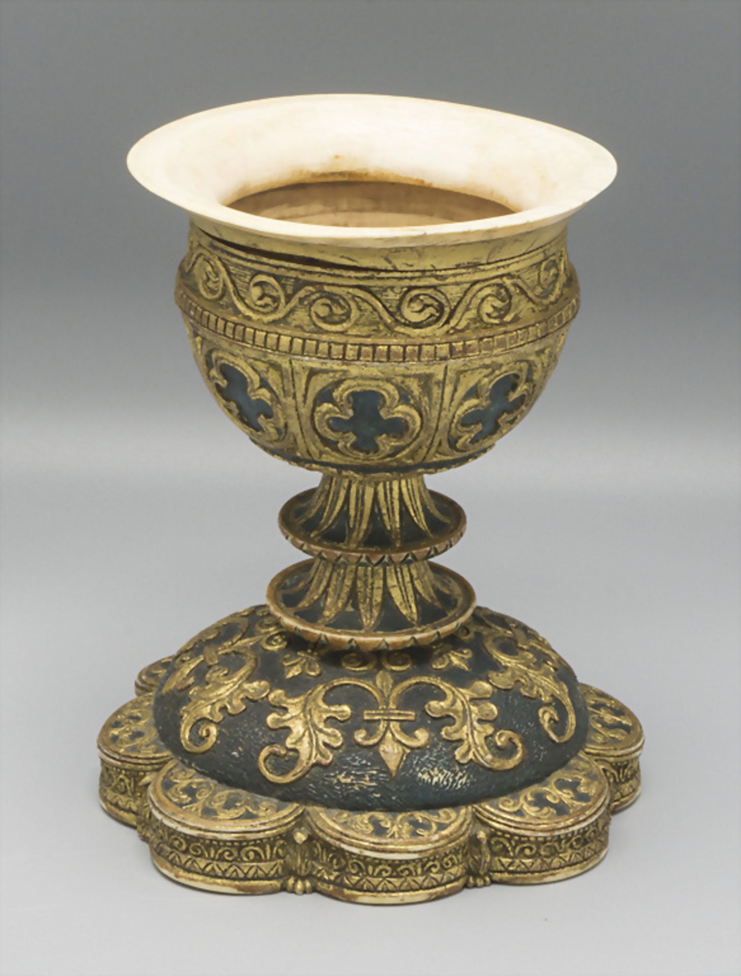 Abendmahlkelch / A possibly Gothic chalice, Frankreich, wohl gotisch