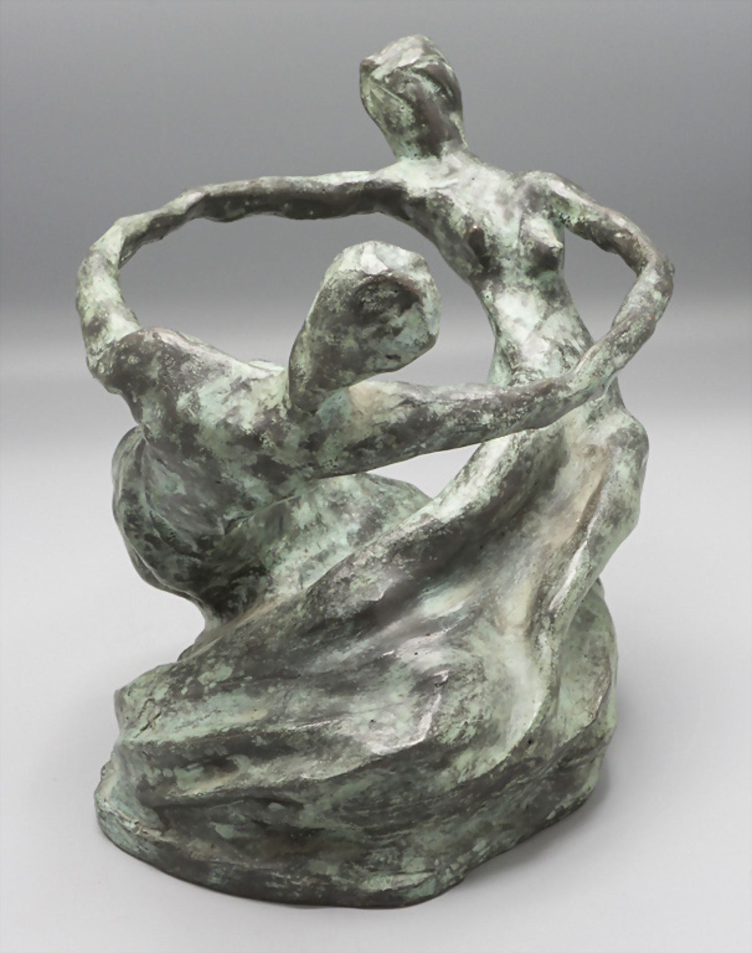 Tanzendes Paar / A bronze of a dancing couple, zeitgenössischer Bildhauer
