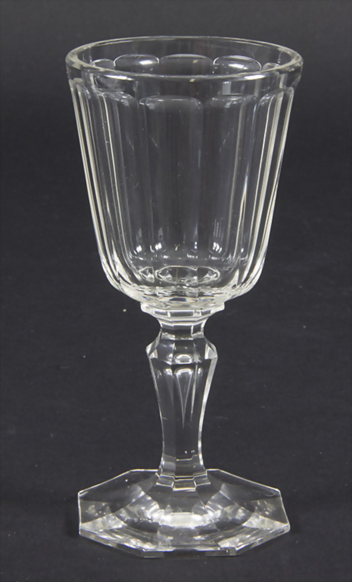 Weißweinglasr / A white wine glass, J. & L. Lobmeyr, Wien, um 1900