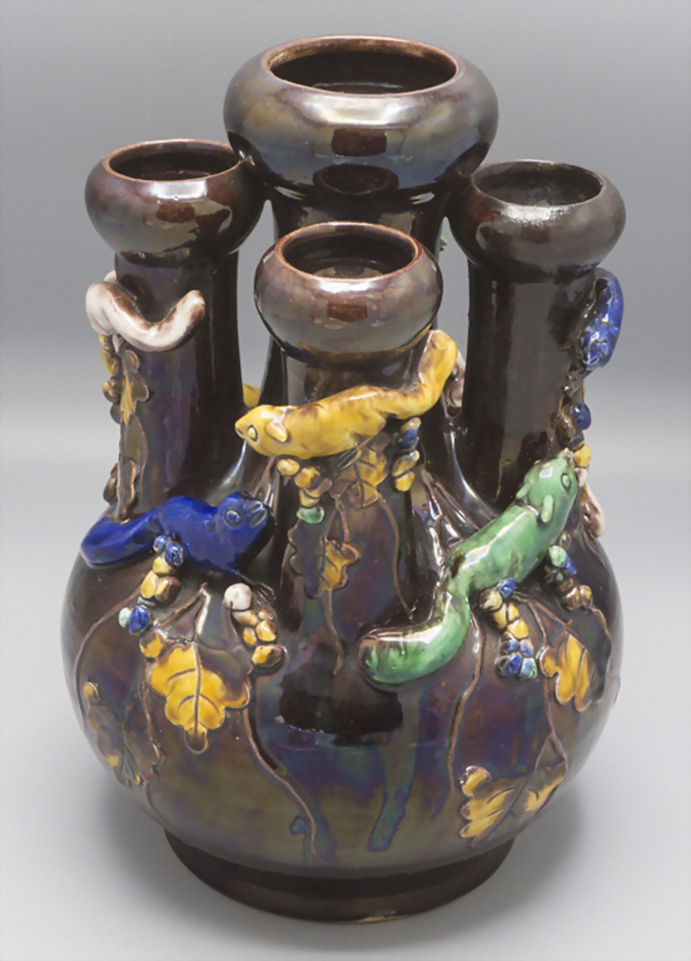 Fünffingervase / A five finger vase, China, Qing-Dynastie (1644-1911), K'ang-hsi Periode ...