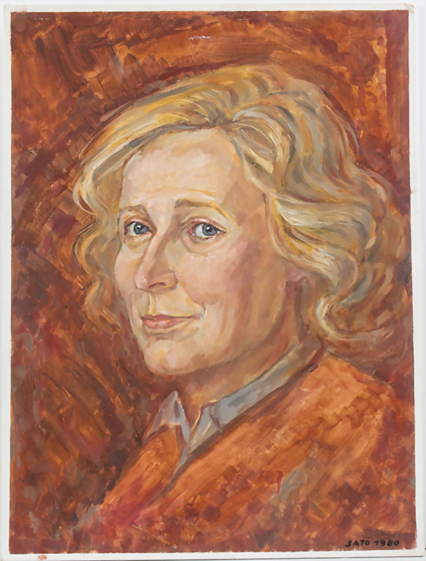 Hardy Schneider- Sato (1919-2002), 'Porträt von 'Dr. Inge Kurz' / 'Portrait of Dr. Inge Kurz', 1980