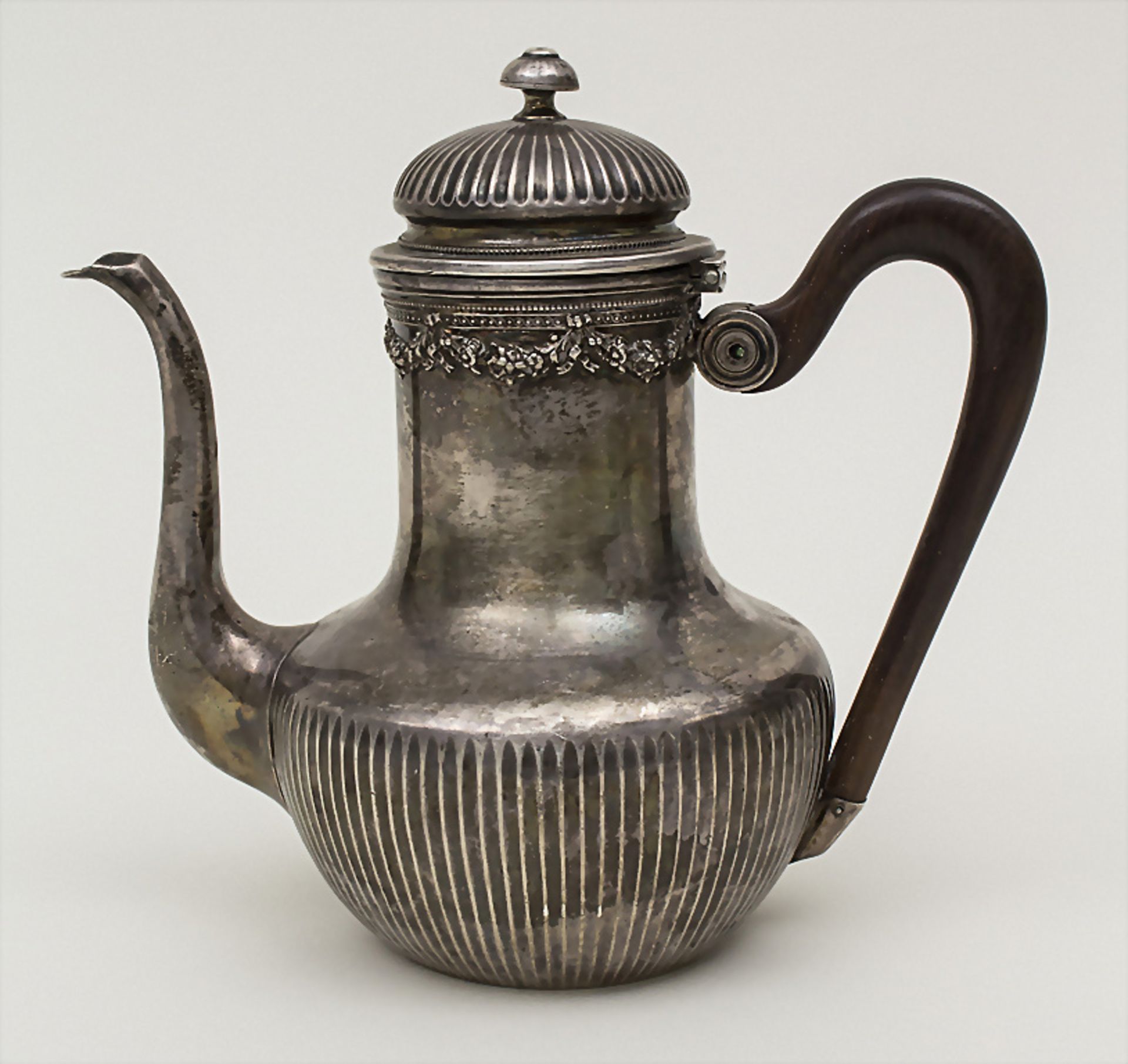 Teekanne / A silver tea pot, Emile Puiforcat, Paris, um 1900