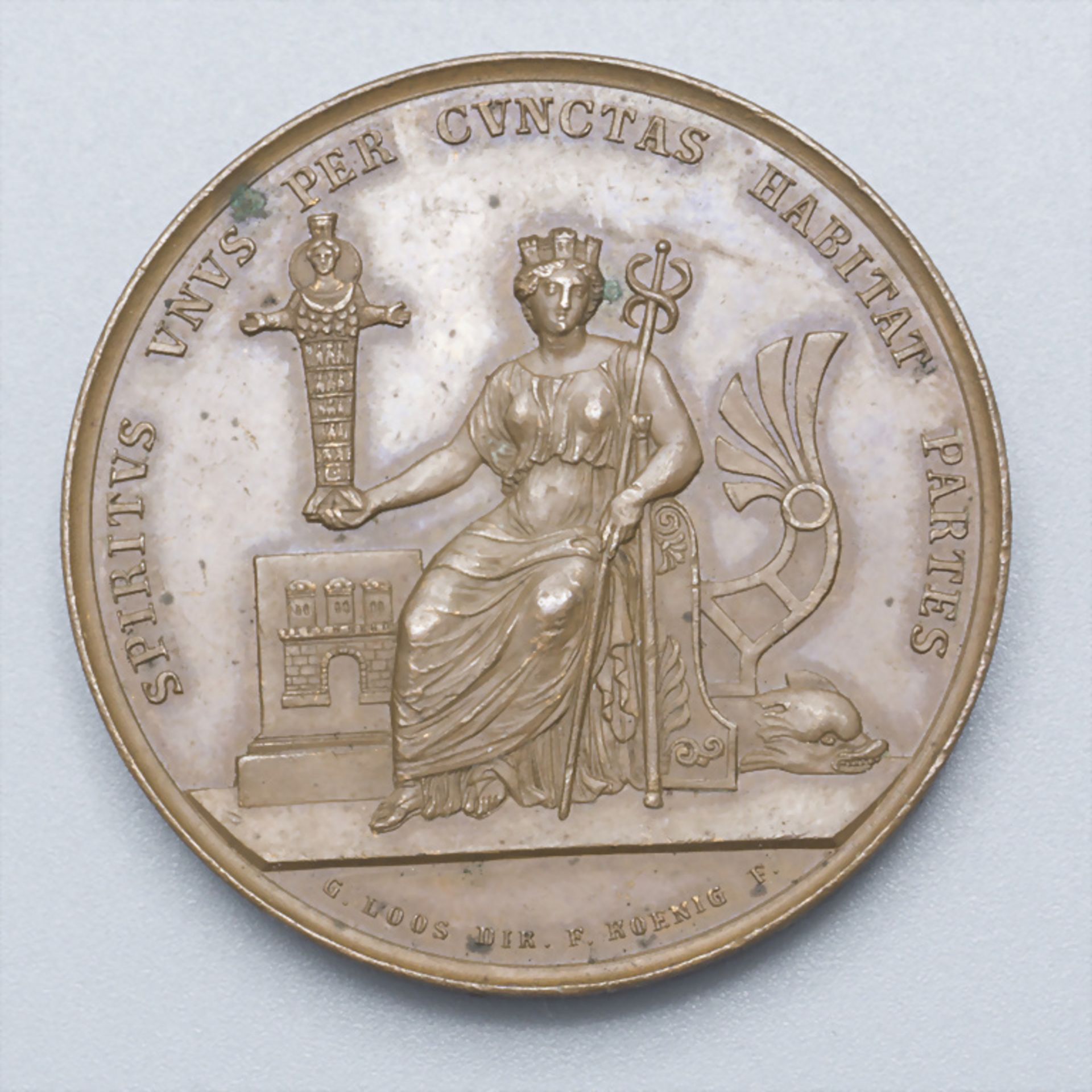 Medaille 'Versammlung der Naturforscher in Hamburg 1830'