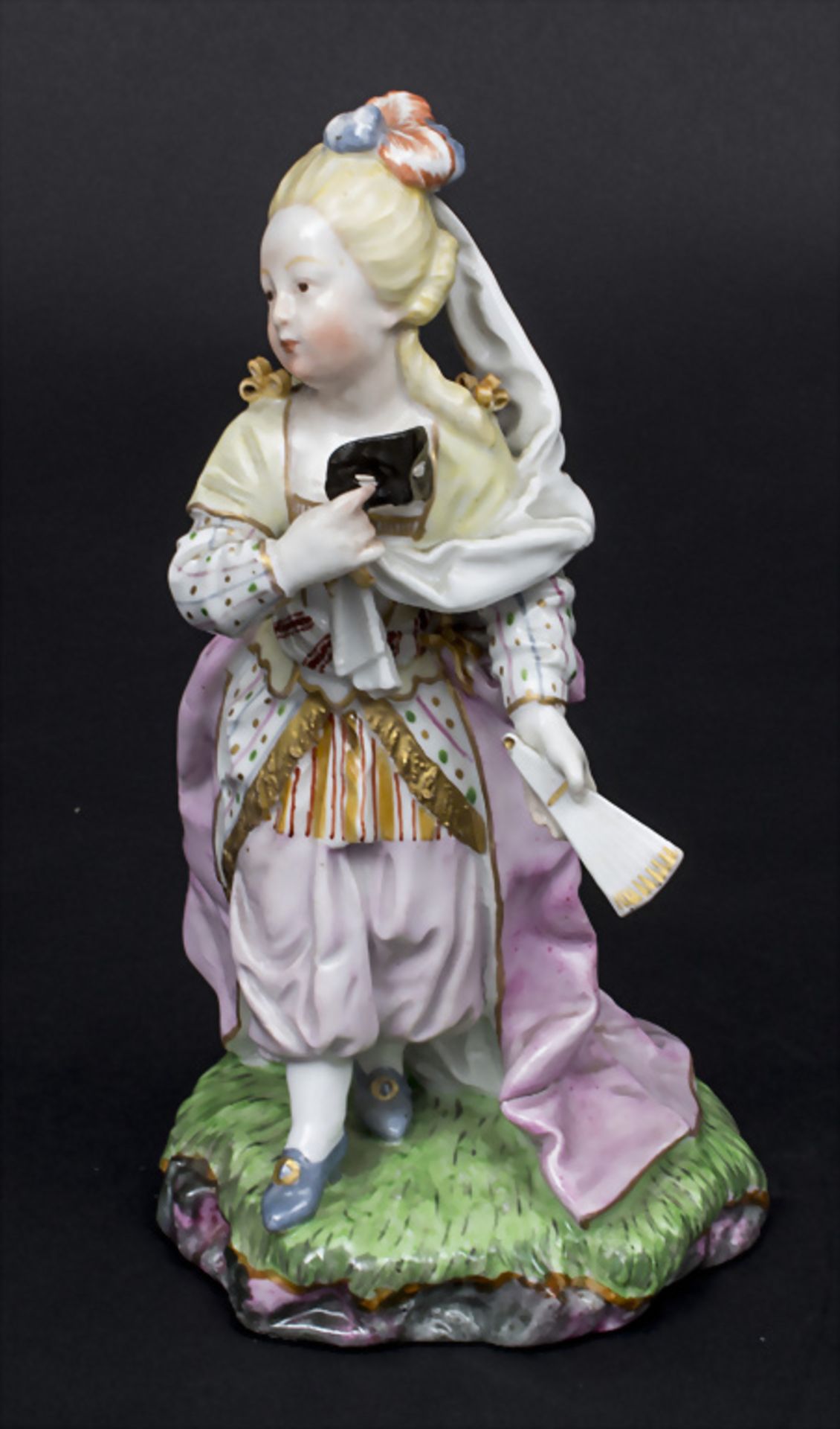 Kinderfigur 'Sultanine' / A girl depicting a sultana, wohl Passau, Anfang 20. Jh.
