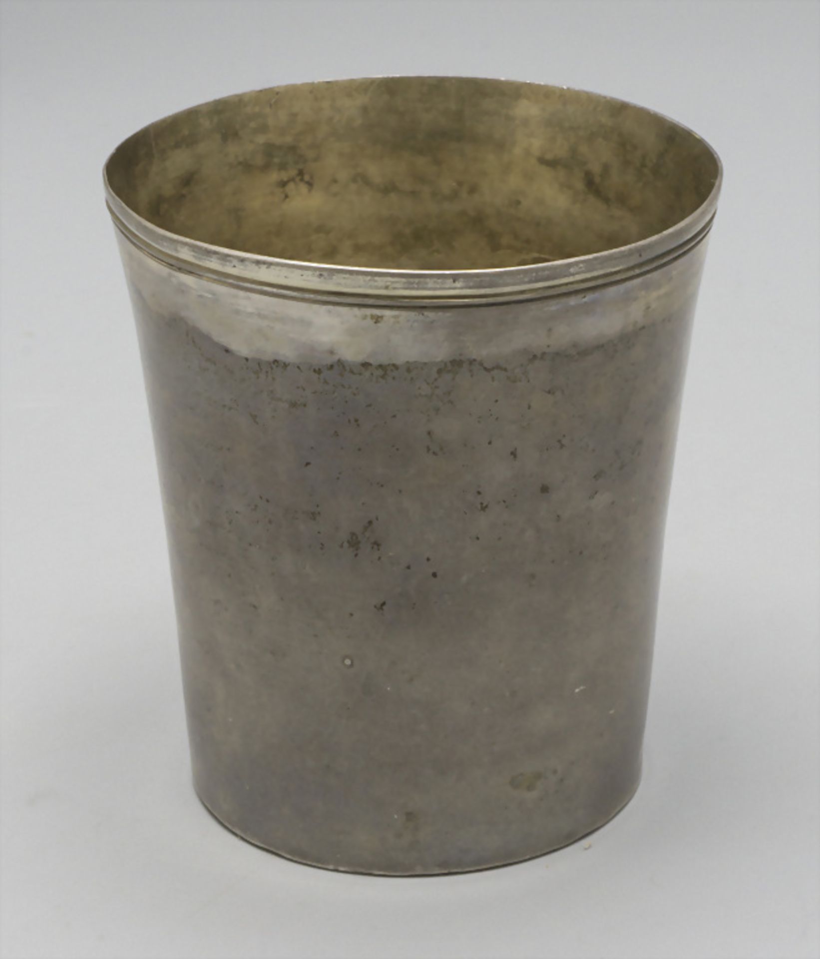 Becher / A silver beaker, Neapel / Naples, 1787