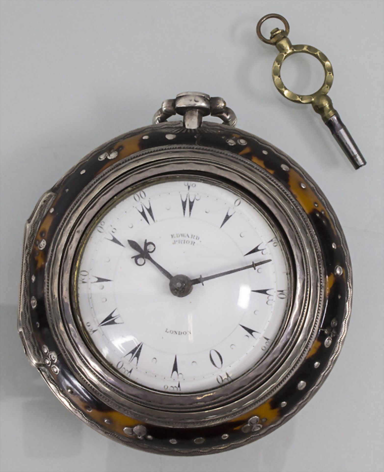 Taschenuhr / A silver pocket watch, Edward Prior, London, 1835