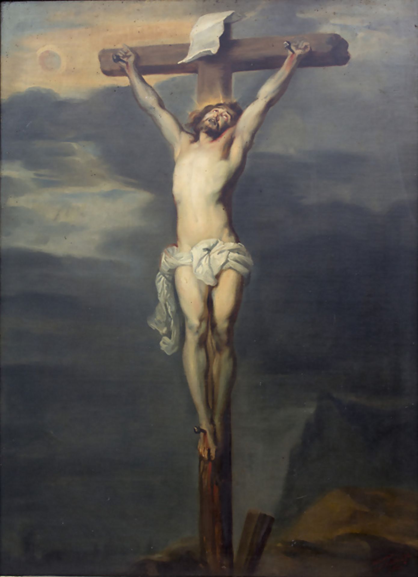 Polydore Beaufaux (1829-1905), nach v. Dyks 'Kreuzigung Christi' / 'Crucifixion of Christ'