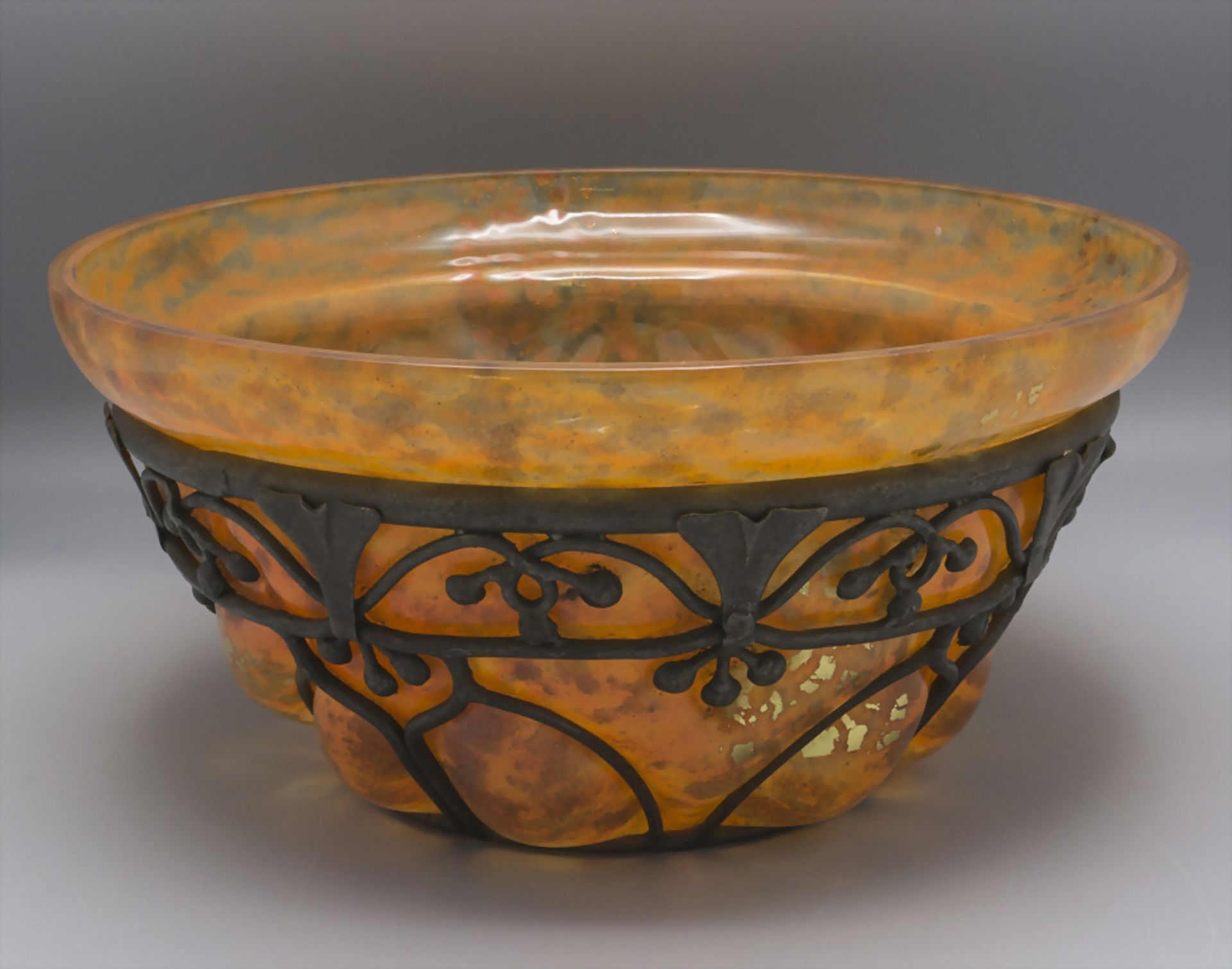 Große Art Déco-Schale / A large Art Deco bowl, Louis Majorelle & Daum, Nancy, um 1920