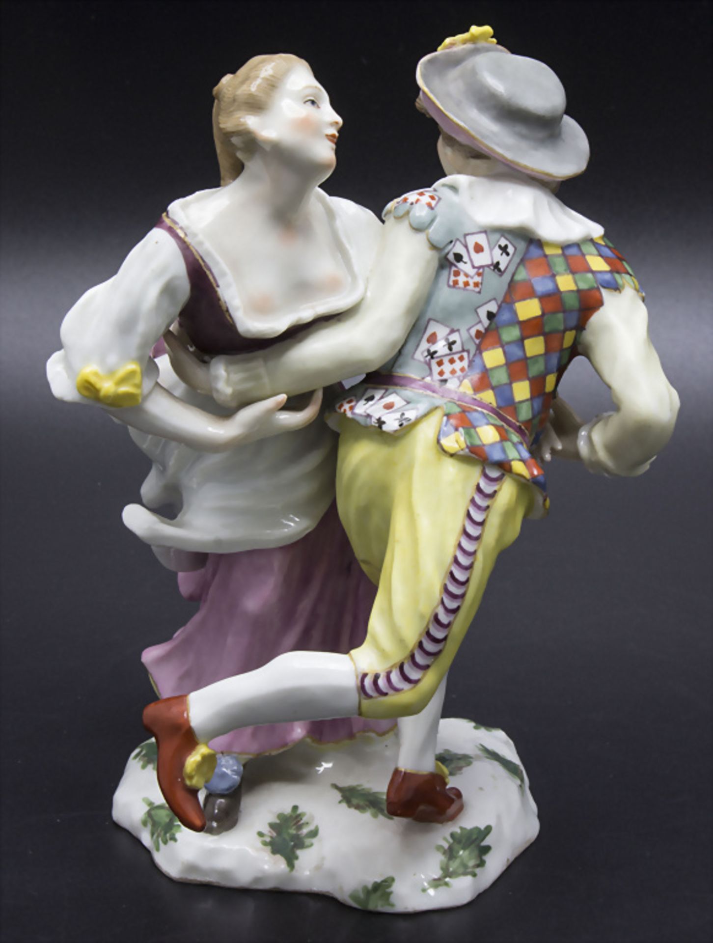 Tanzendes Tiroler-Paar / A dancing Tyrolean couple, deutsch, 18./19. Jh.