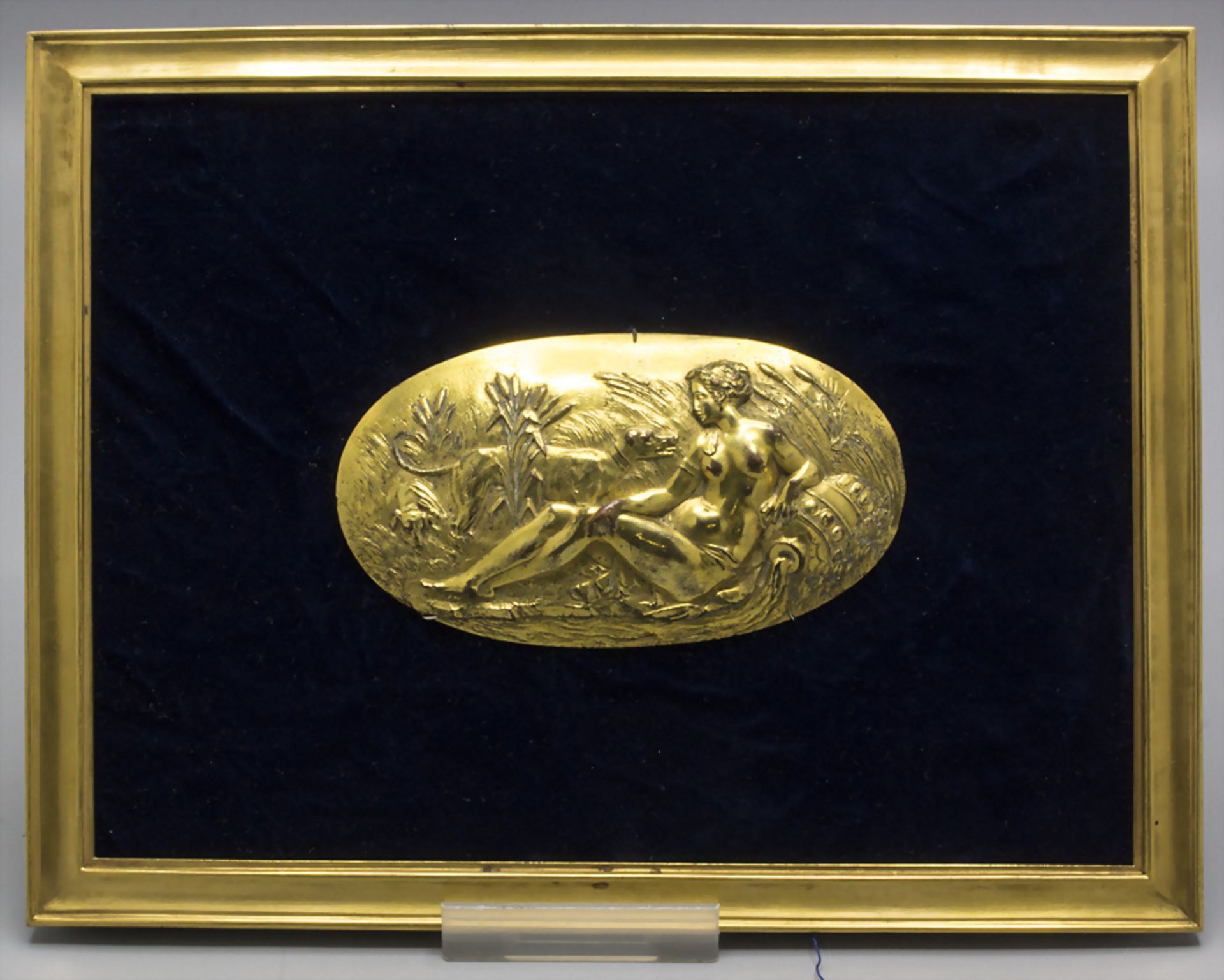 Bronzerelief 'Seine' / A bronze relief 'Seine', Frankreich, 16./17. Jh.