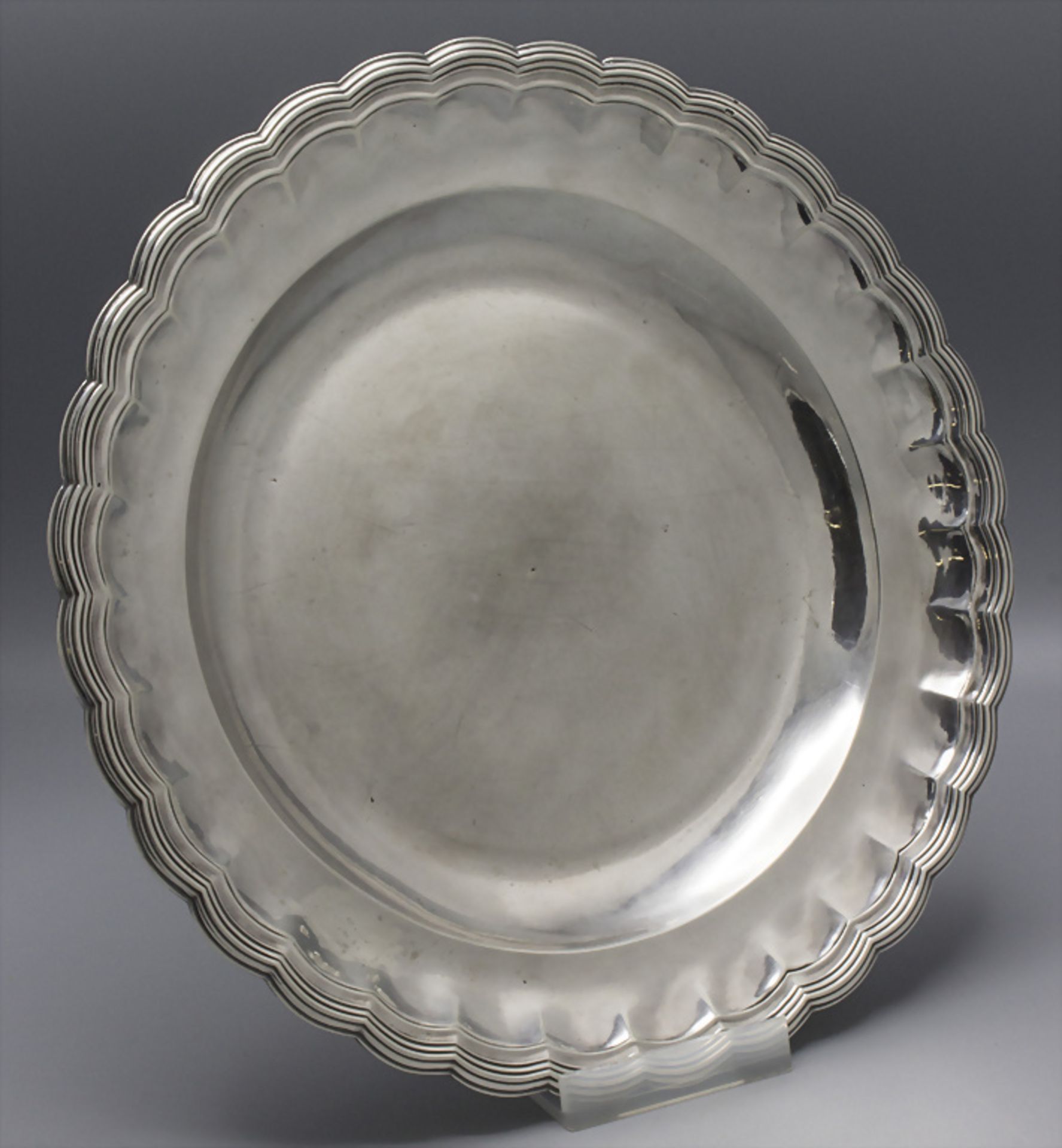 Teller / A silver plate, Dany Alexis, Paris, 1787