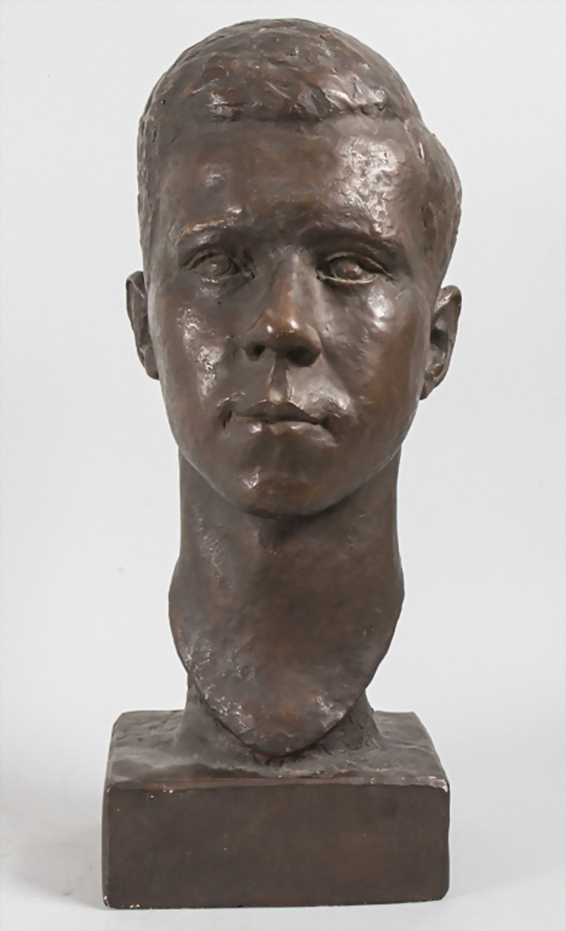 Milly Steger (1881-1948), Büste eines jungen Herrn / A bust of a young man, 1942