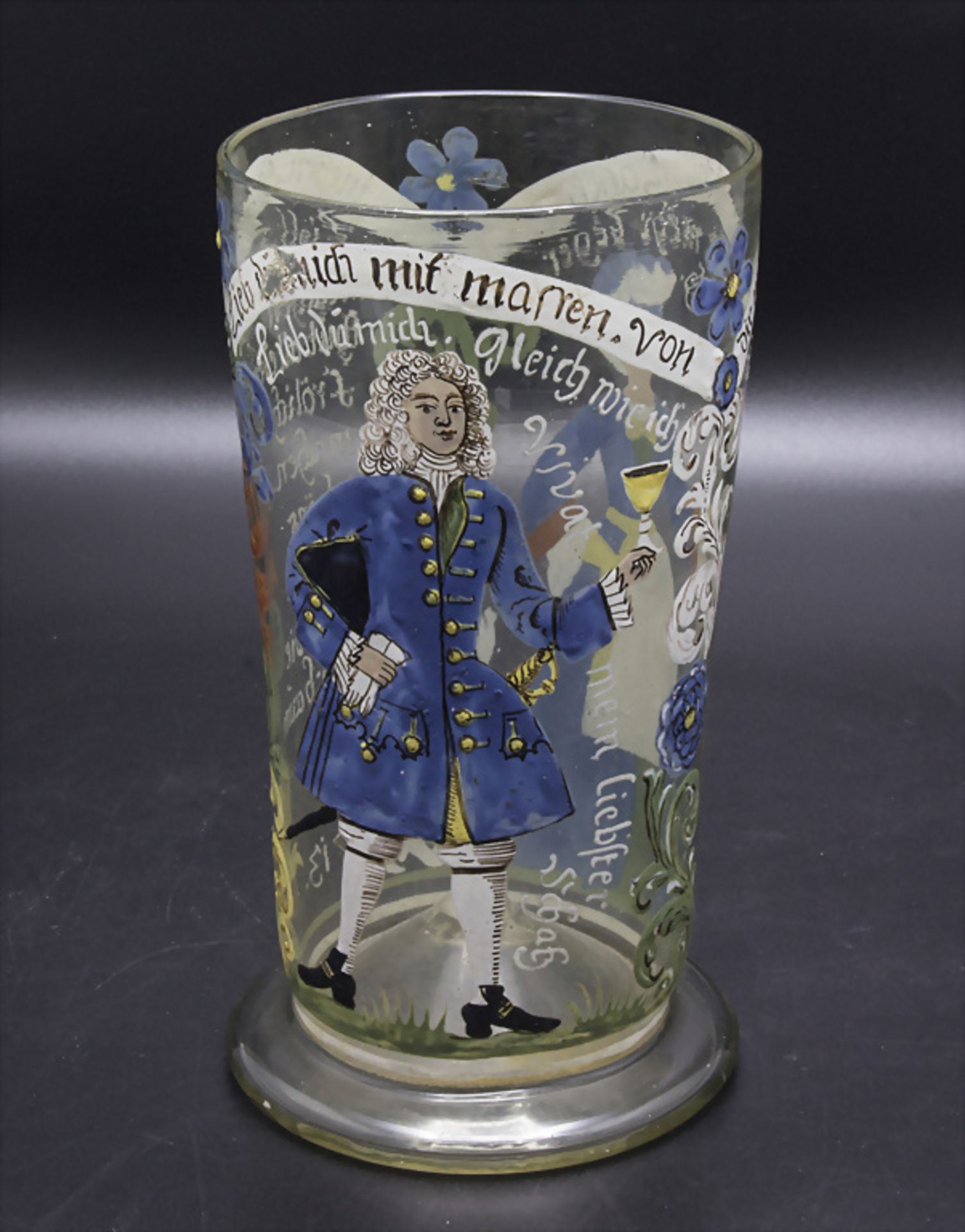 Barocker Hochzeitsbecher / A Baroque wedding cup, 1713