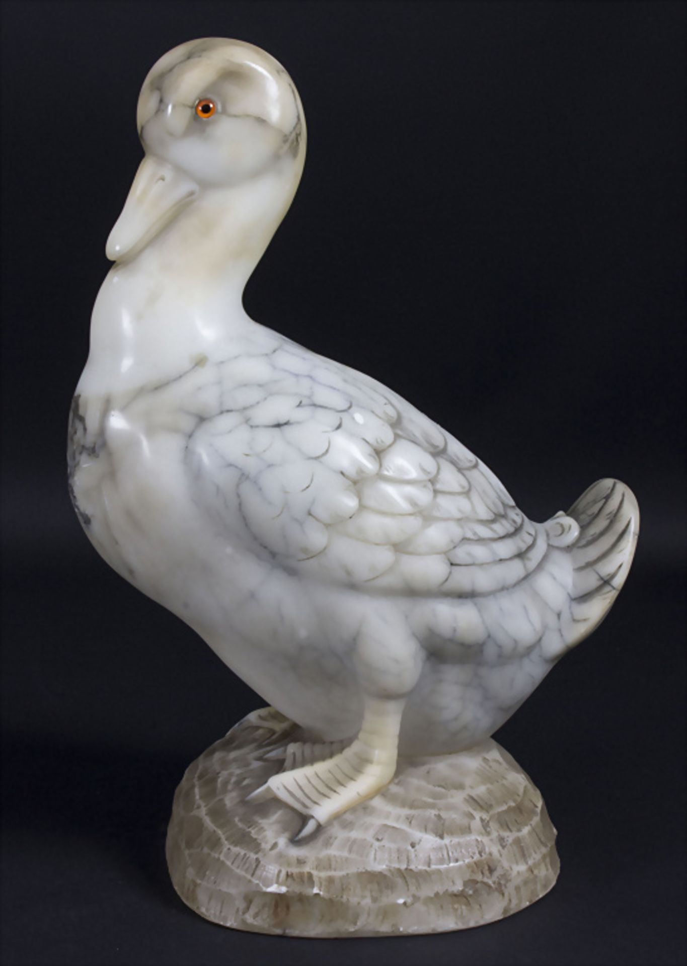 Künstler des 20. Jh., 'Stehende Ente' / 'A standing duck', Italien